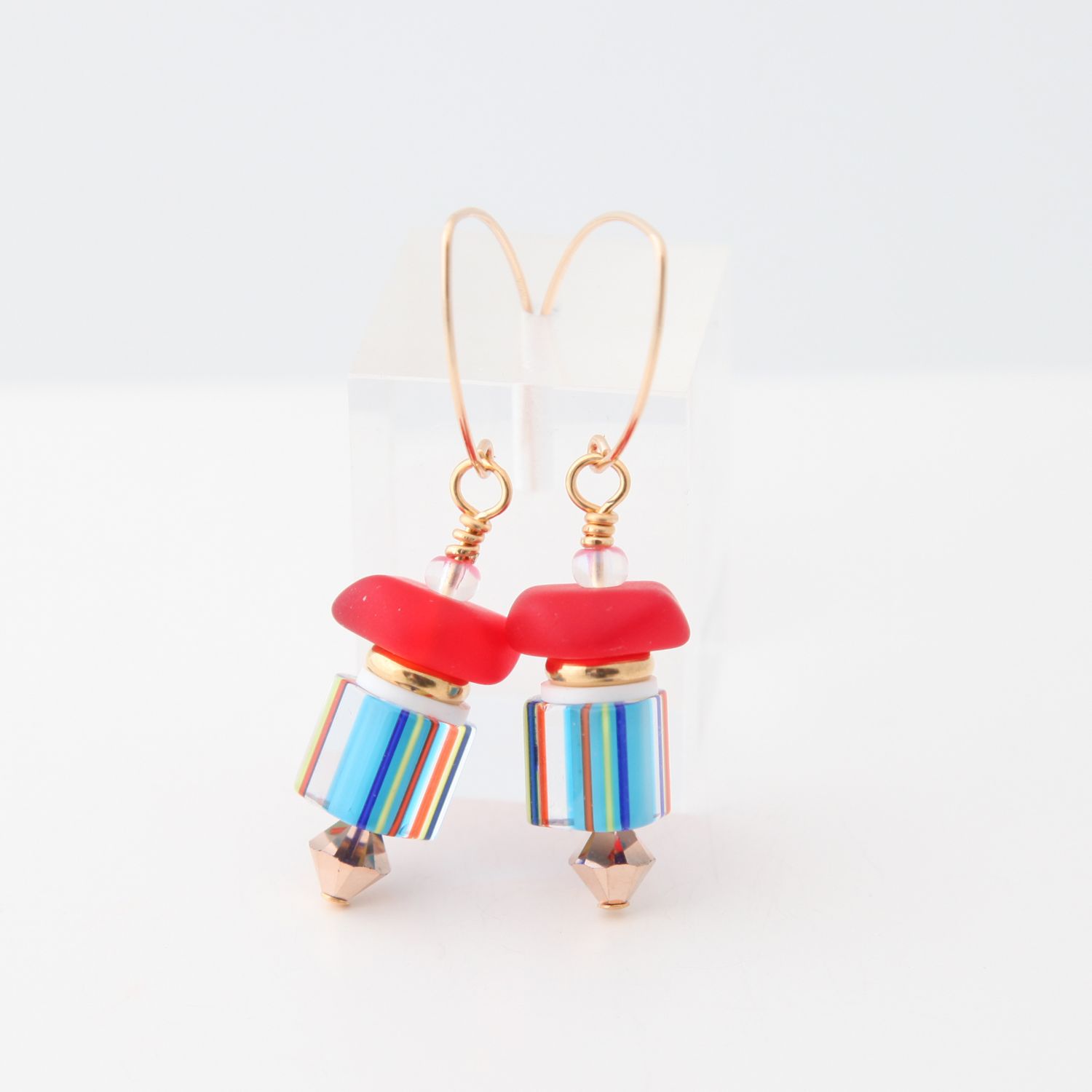 Farheen Ali: Moon Flask Earrings Product Image 1 of 2