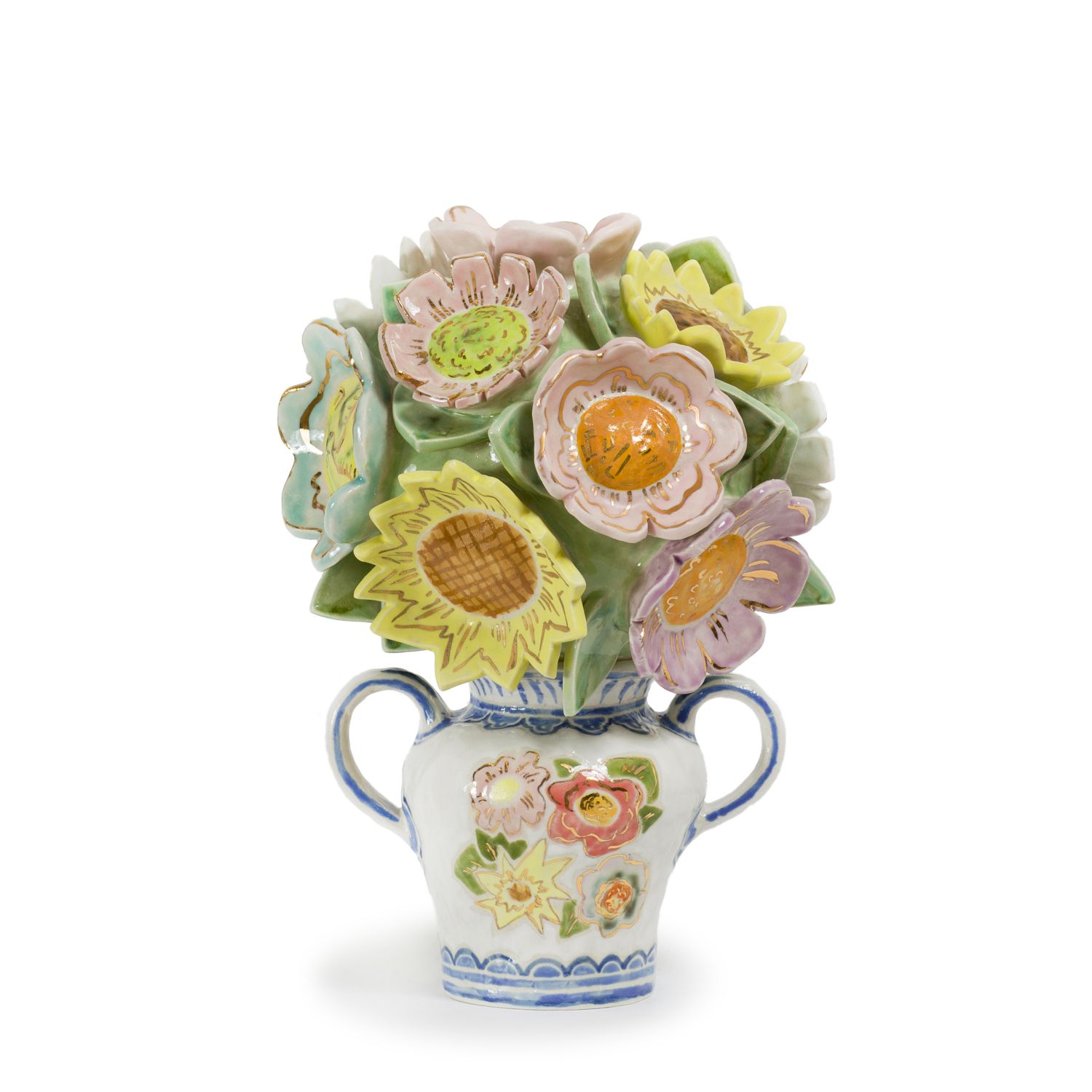 Julie Moon: Mini Bouquet with Gold Lustre Product Image 1 of 1