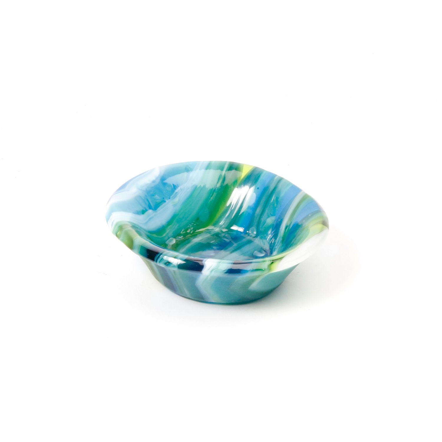 Tamara Sutton Funk: Small Flared Ocean Bowl Product Image 1 of 3