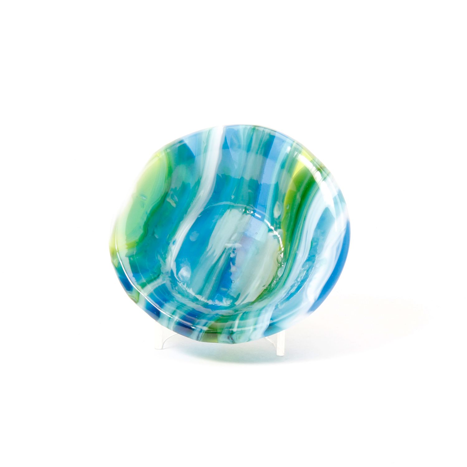 Tamara Sutton Funk: Small Flared Ocean Bowl Product Image 2 of 3
