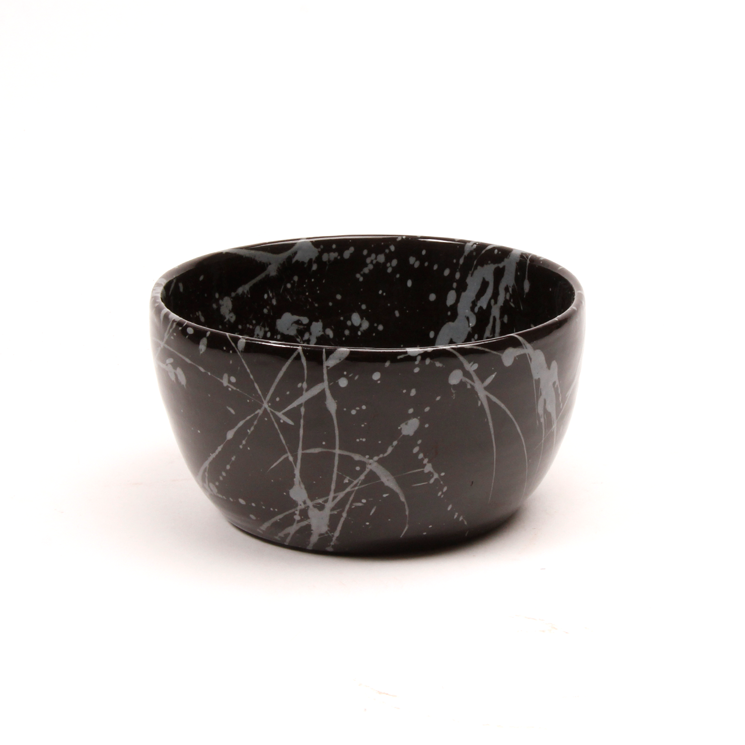 Helena Aurelia: Small Black and Grey Bowl Product Image 2 of 2
