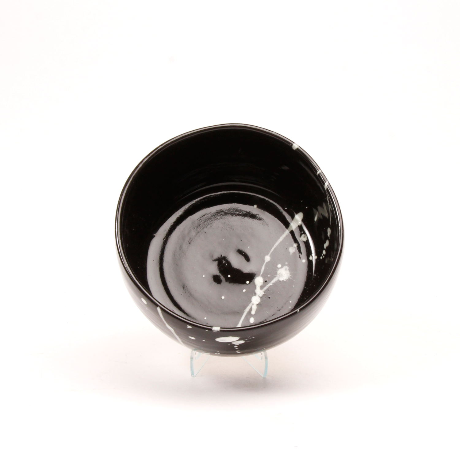 Helena Aurelia: Small Black White Bowl Product Image 2 of 3
