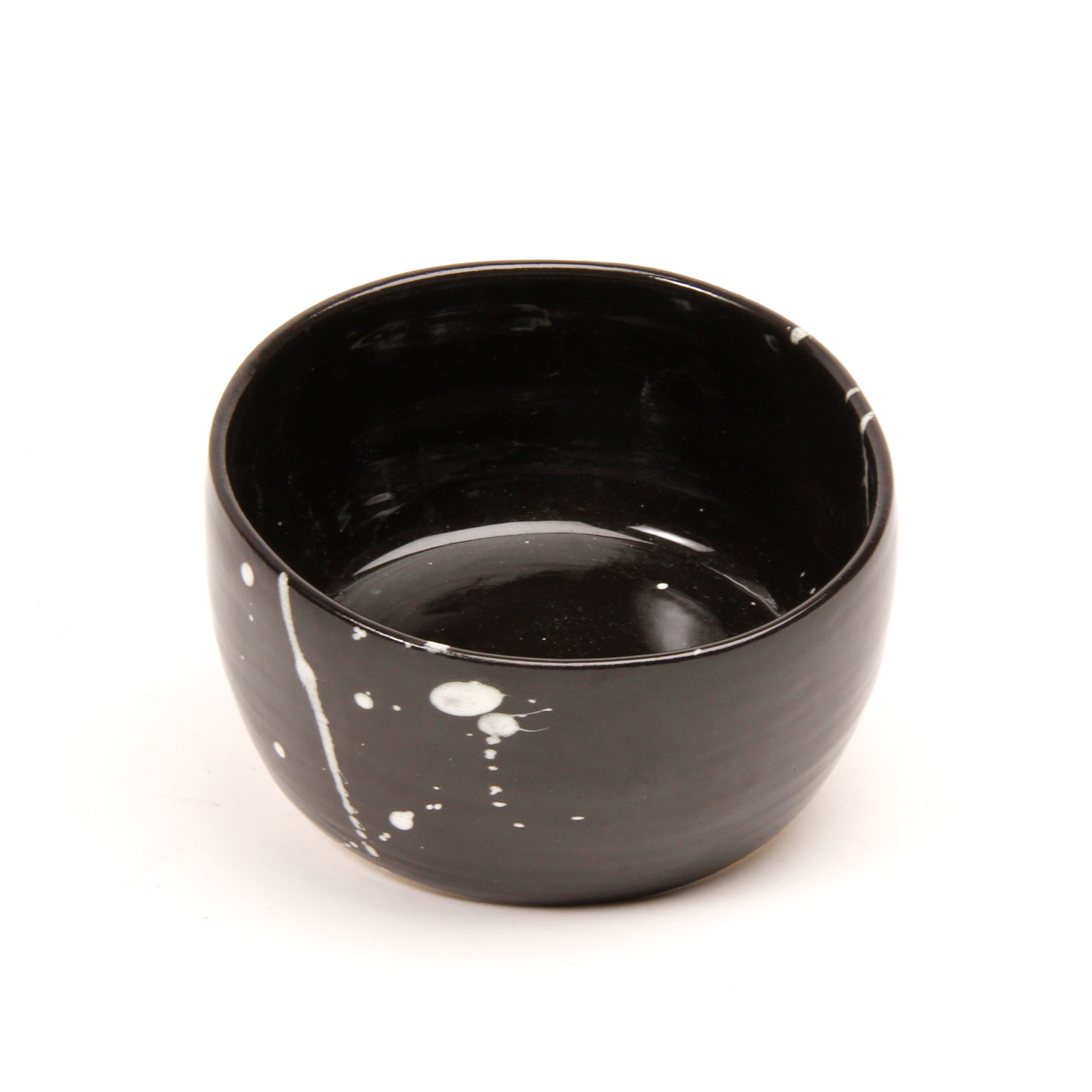 Helena Aurelia: Small Black White Bowl Product Image 3 of 3