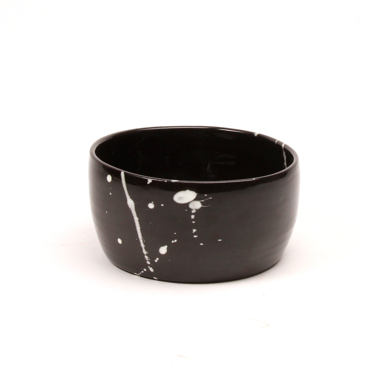 Helena Aurelia: Small Black White Bowl Product Image 1 of 3