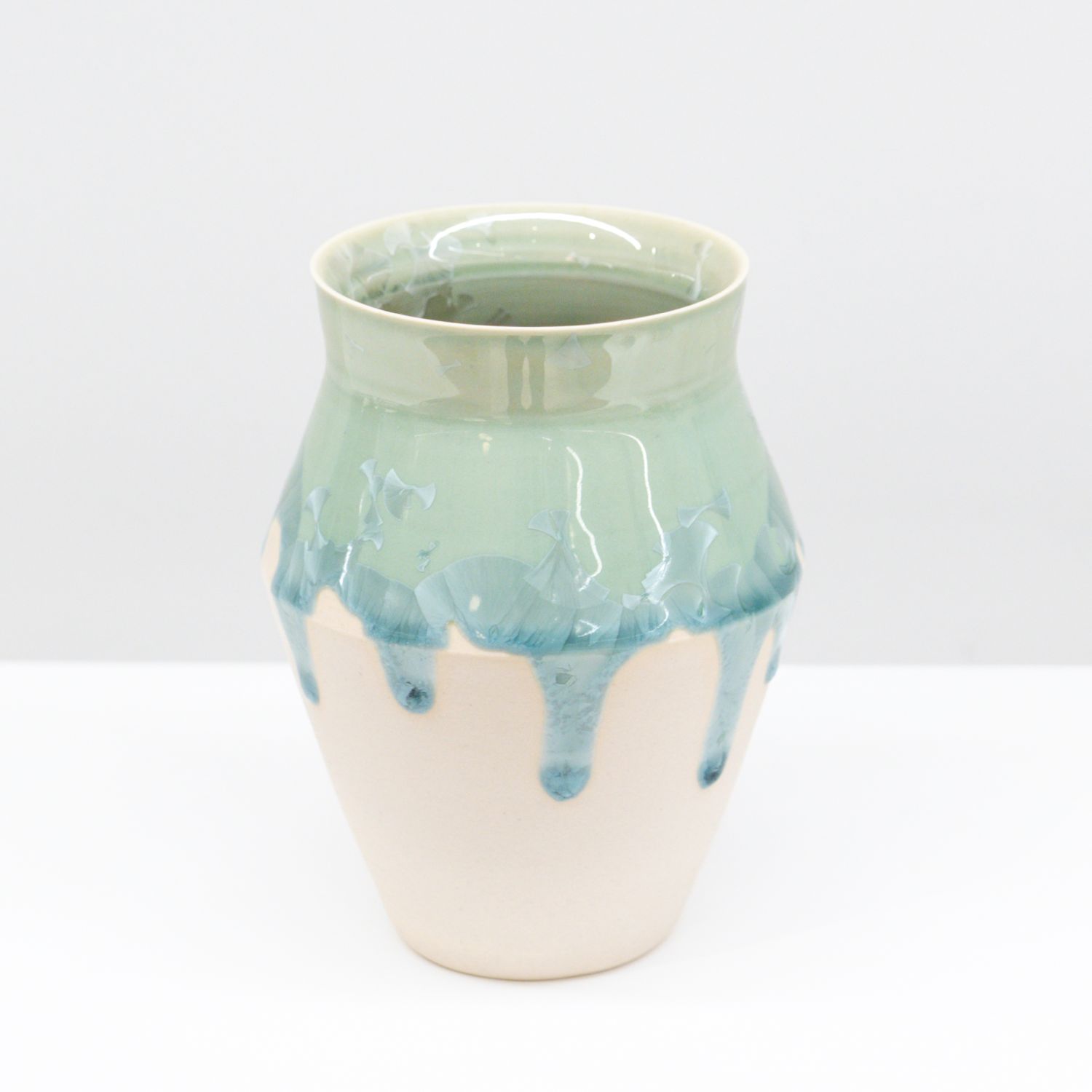 Dirtyheat: Small Teal Vase no. 1 Product Image 1 of 2