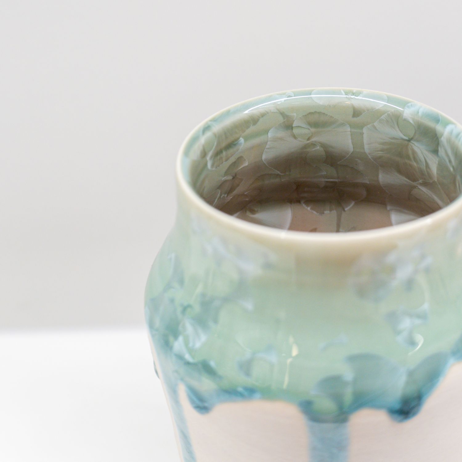 Dirtyheat: Small Teal Vase no. 1 Product Image 2 of 2
