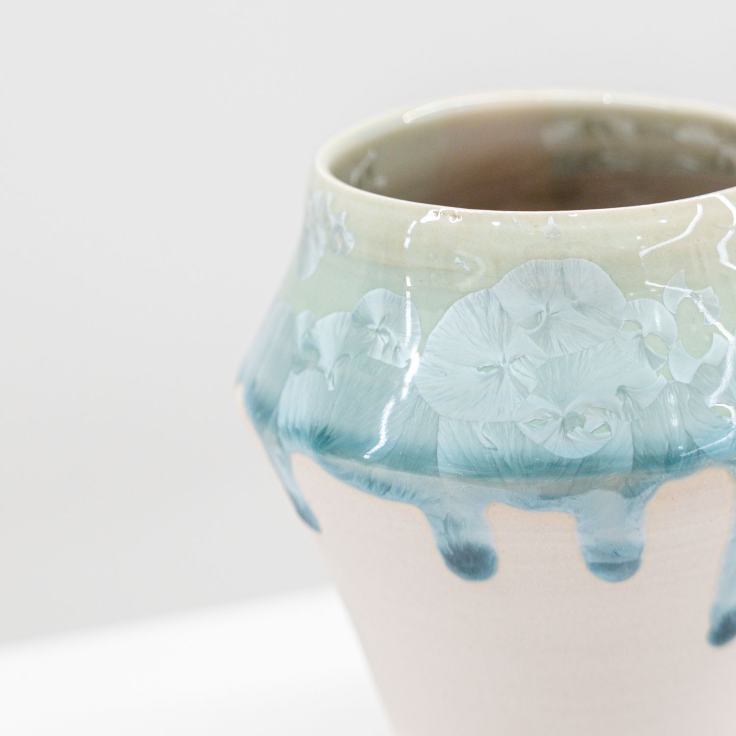 Dirtyheat: Small Teal Vase No. 2 Product Image 2 of 2