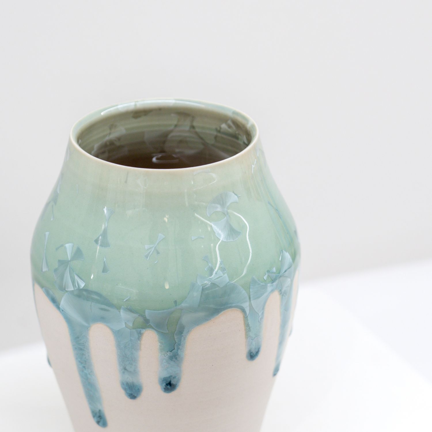 Dirtyheat: Medium Teal Vase No. 3 Product Image 2 of 2