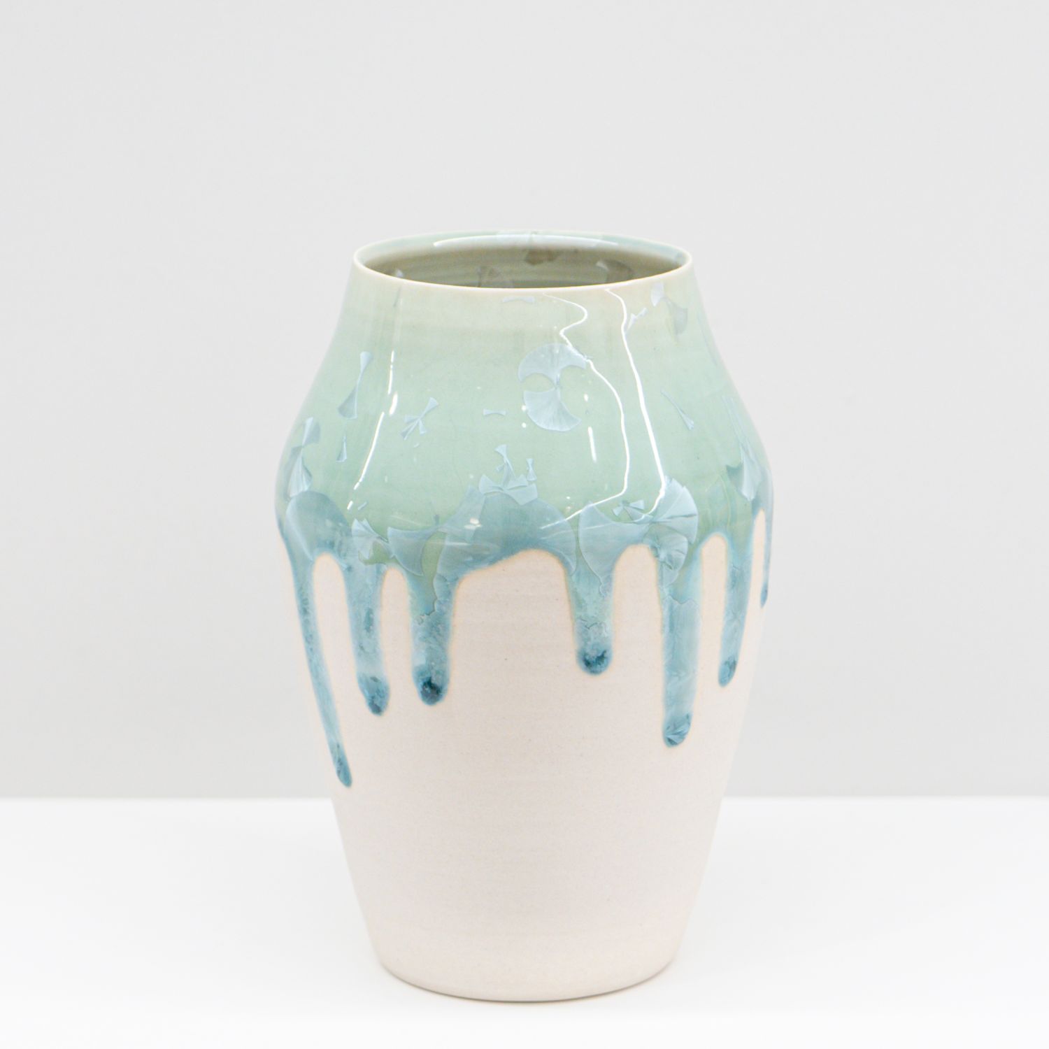 Dirtyheat: Medium Teal Vase No. 3 Product Image 1 of 2