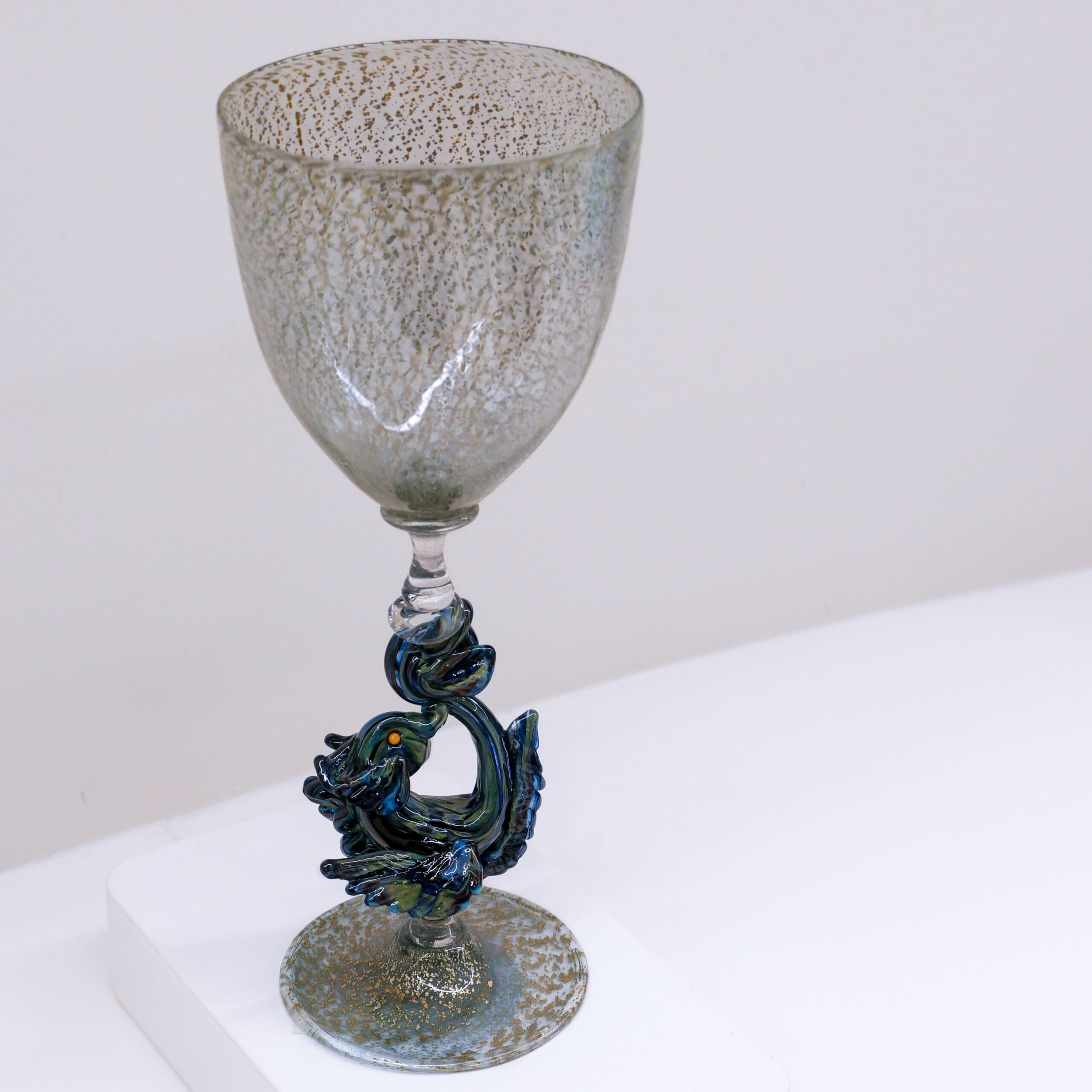 Charlie Larouche: Sea Bird Stemmed Glass Product Image 2 of 3