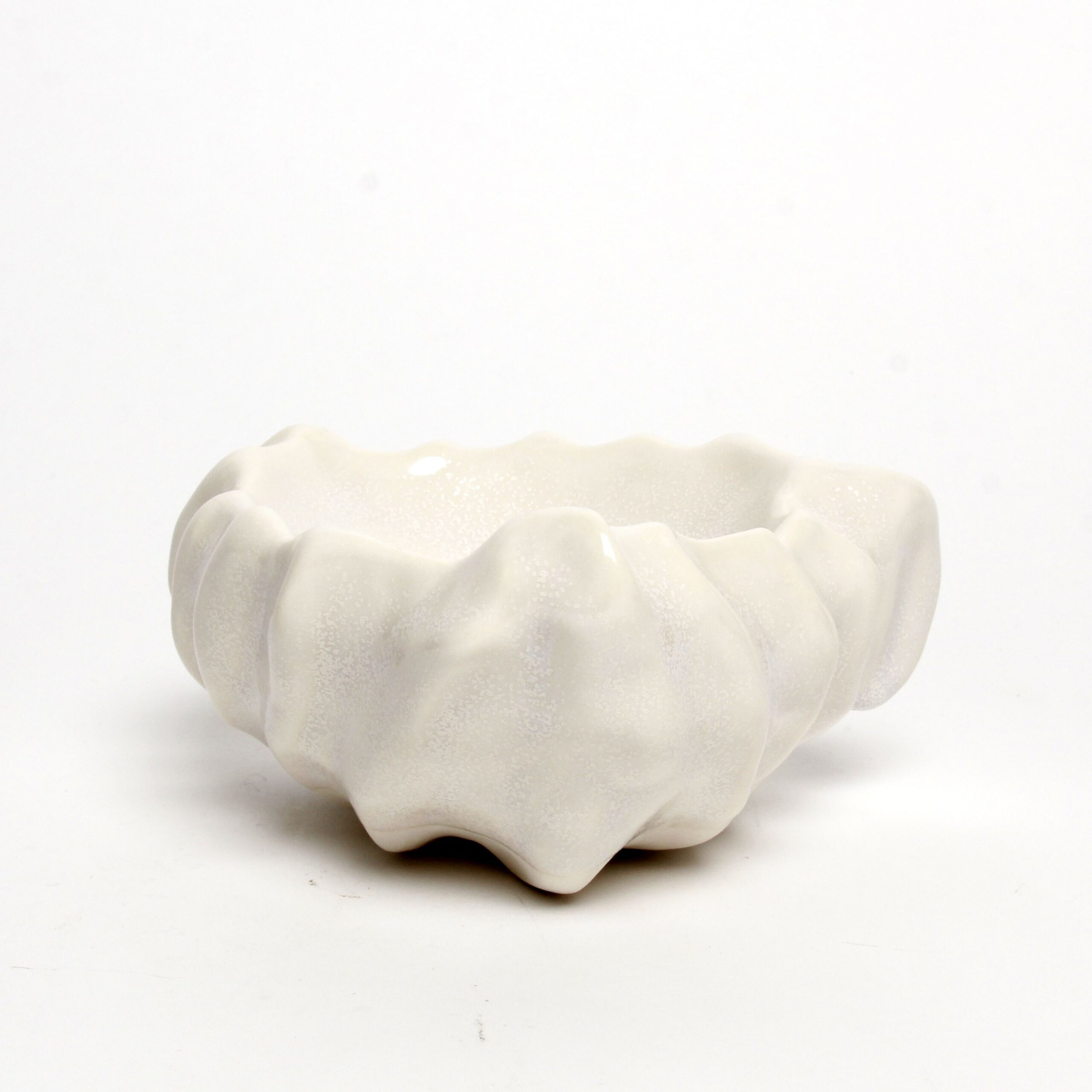 William Lee: Triangle Bowl in White Product Image 1 of 3