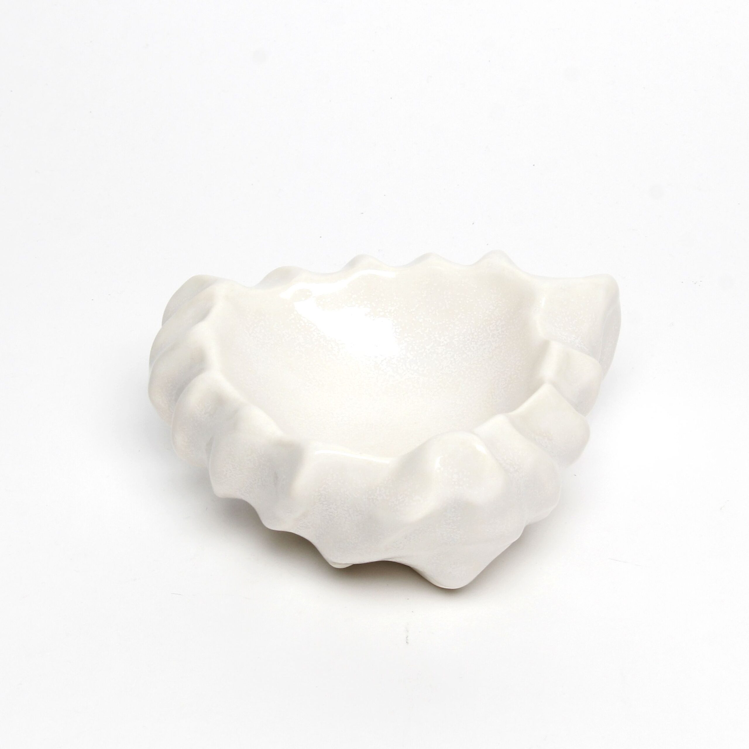William Lee: Triangle Bowl in White Product Image 2 of 3
