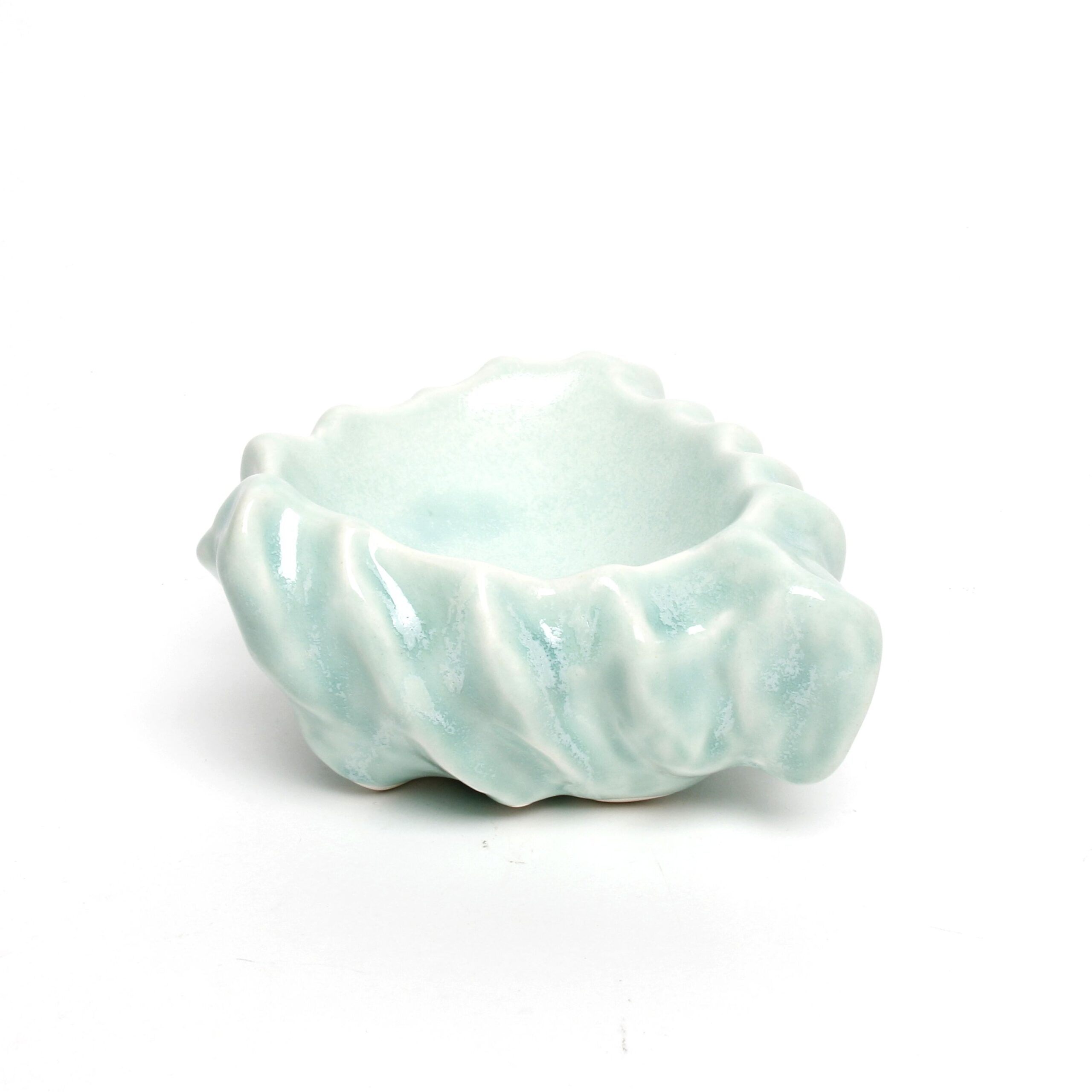 William Lee: Green Triangle Bowl Product Image 1 of 3
