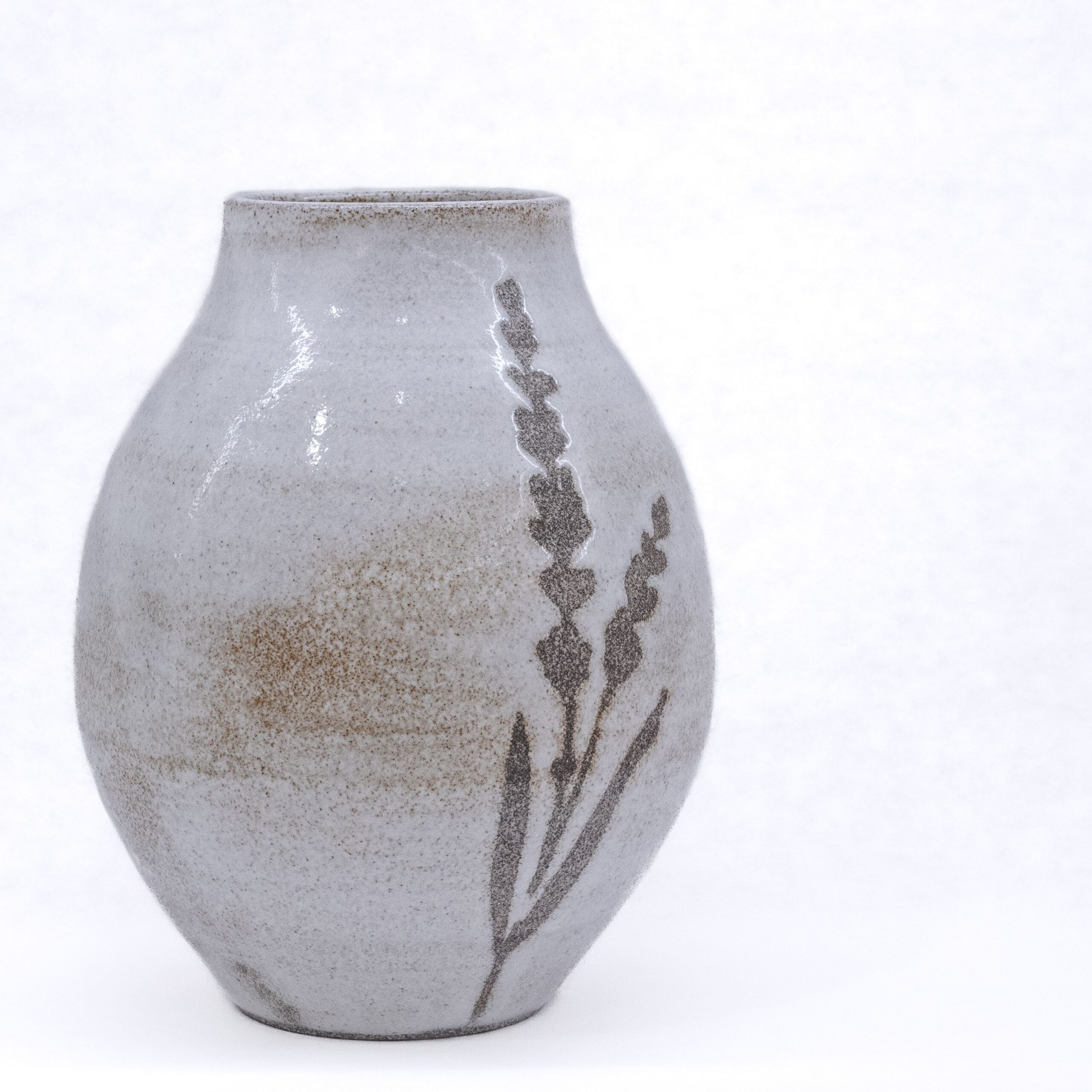 Jenanne Longman: White Lavender Vase Product Image 2 of 2