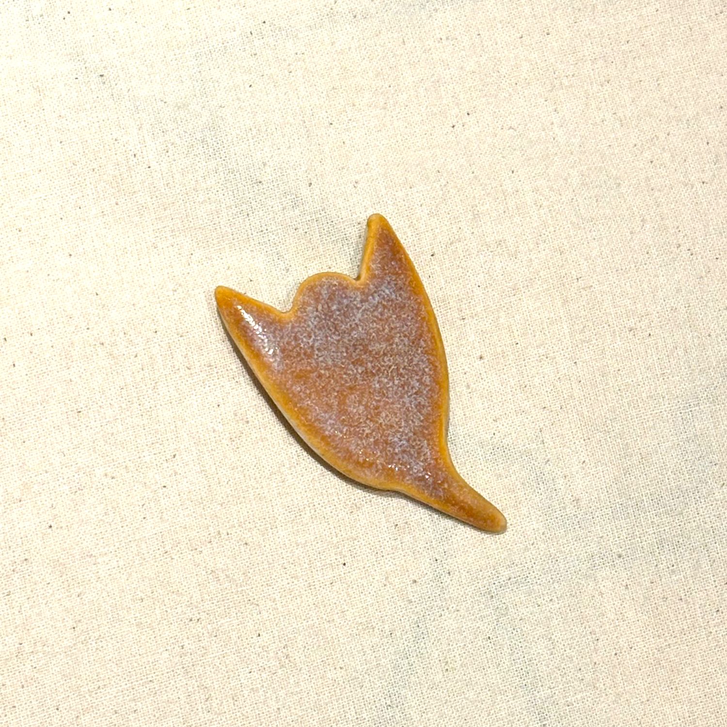Meg Greenlay: Orange Large Tulip Pin Product Image 1 of 1