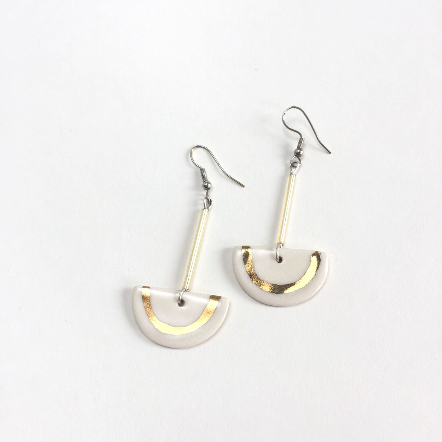 Rachael Kroeker: Gold Drop Earrings Product Image 1 of 1