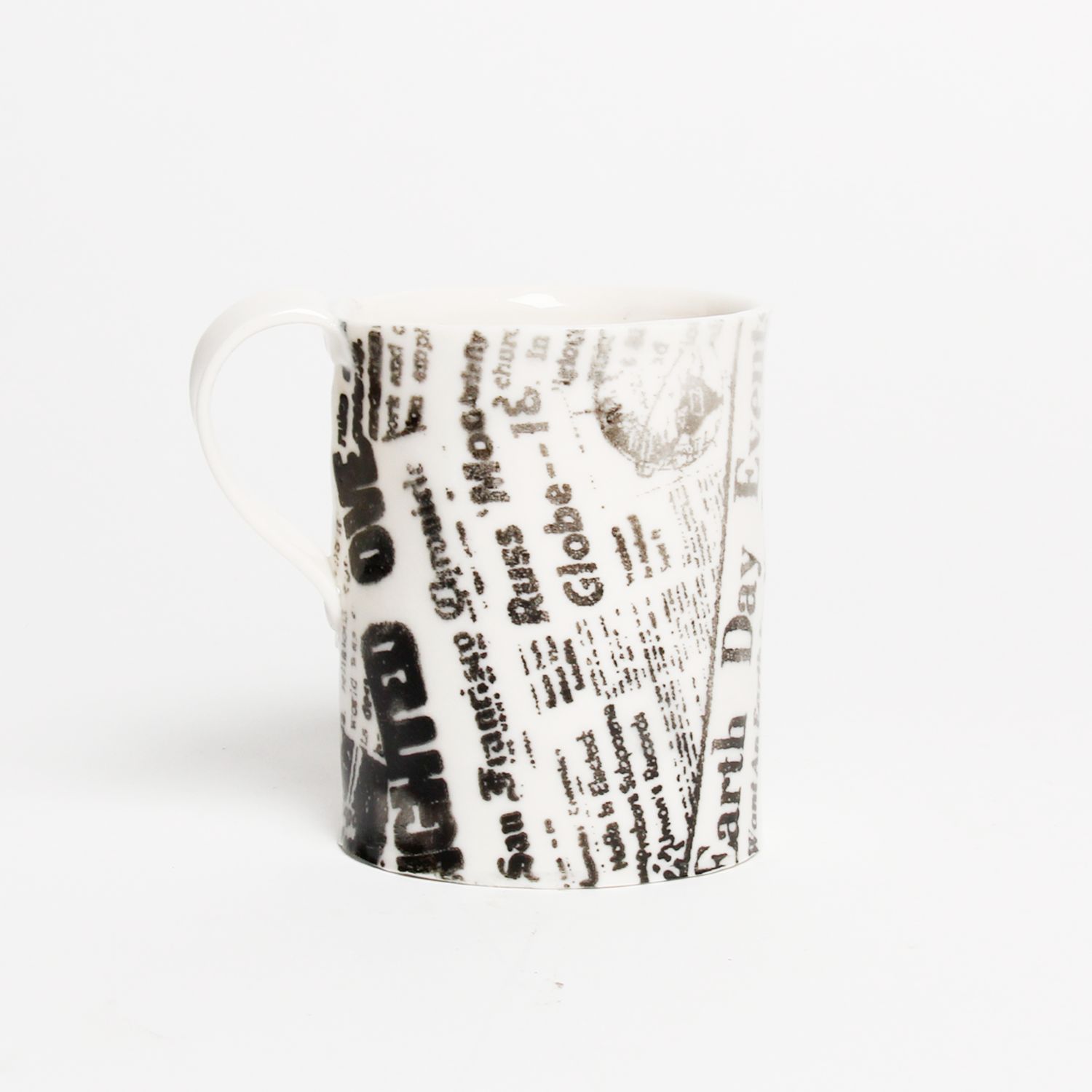 Catharina Goldnau: Newsprint Mug Product Image 2 of 4