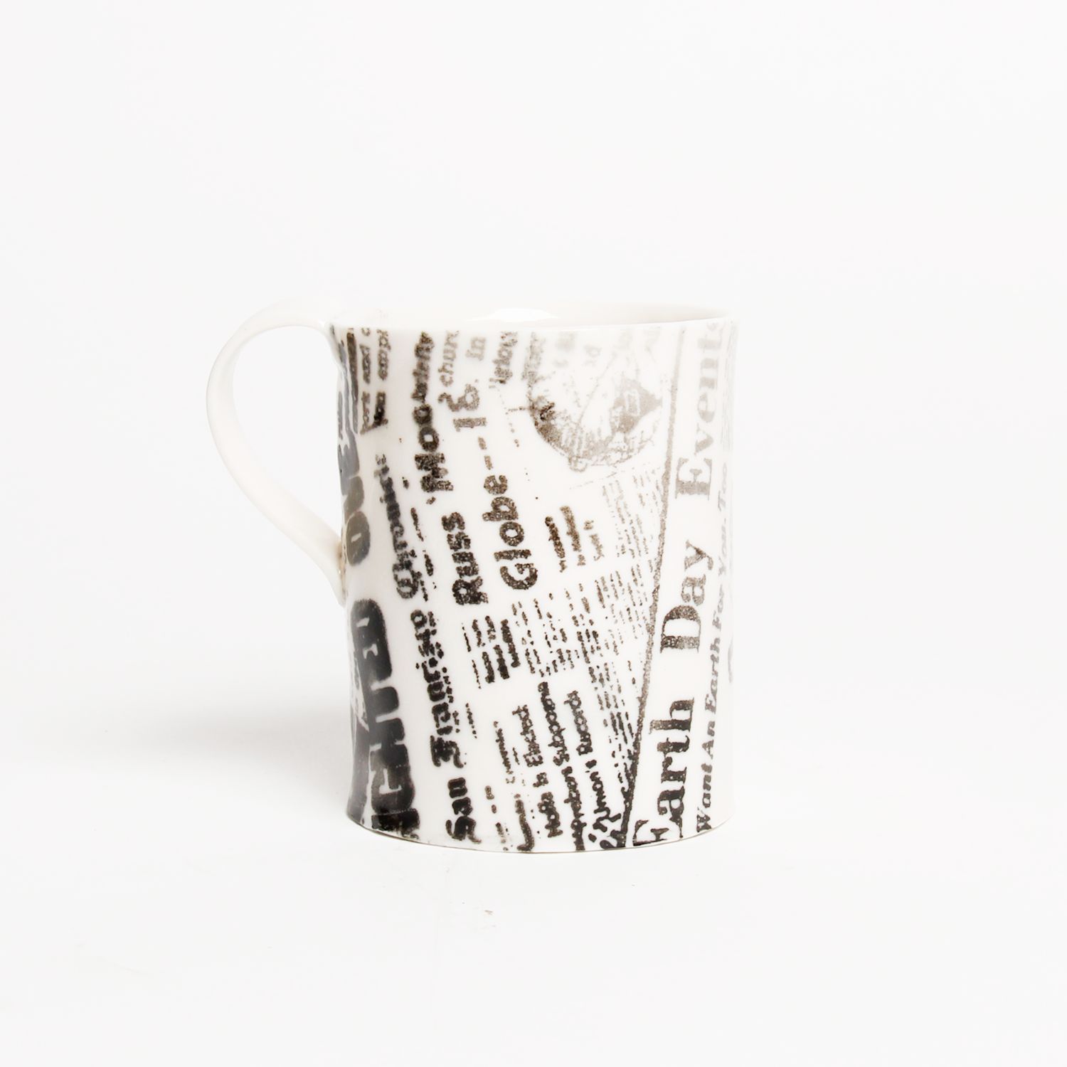 Catharina Goldnau: Newsprint Mug Product Image 1 of 4