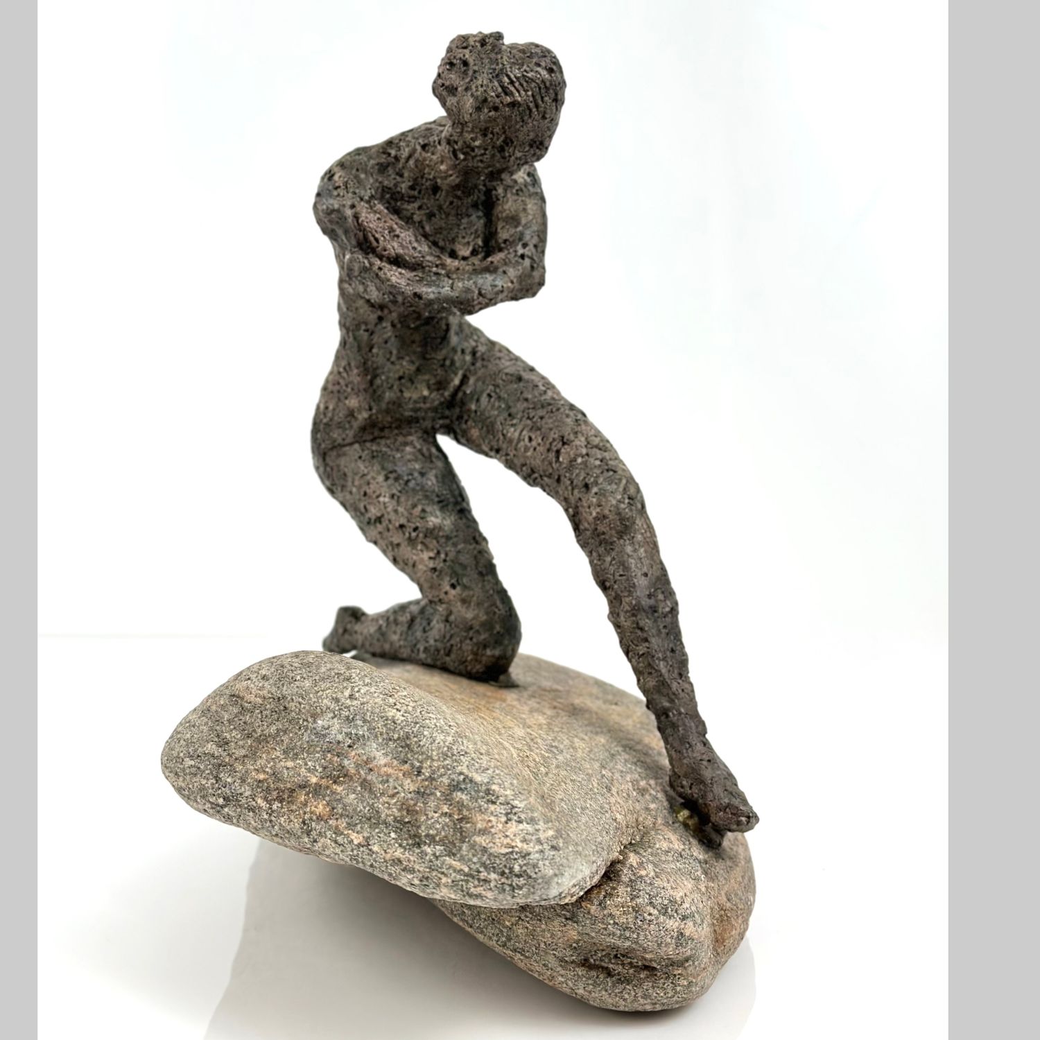 Catharina Goldnau: Kneeling Female on a Rock Product Image 3 of 4