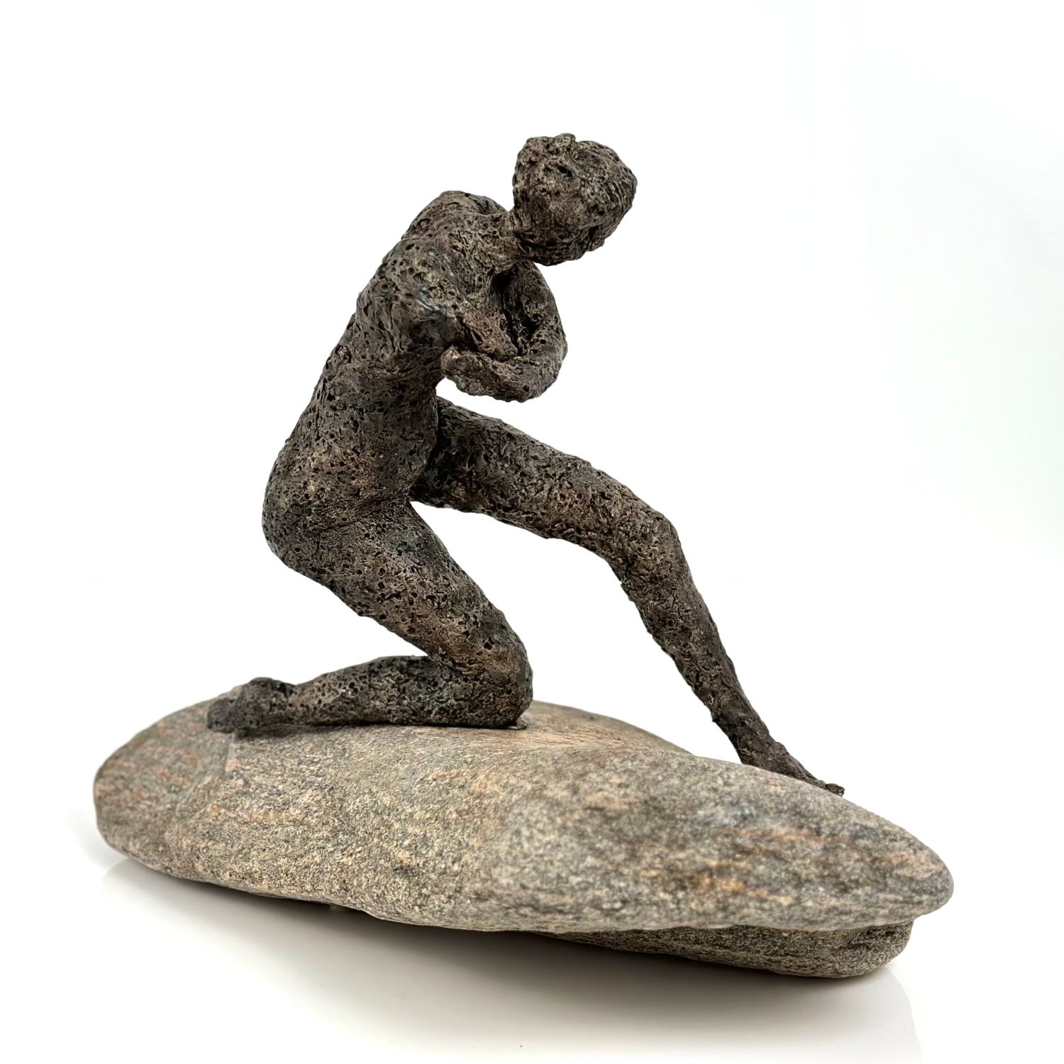 Catharina Goldnau: Kneeling Female on a Rock Product Image 1 of 4