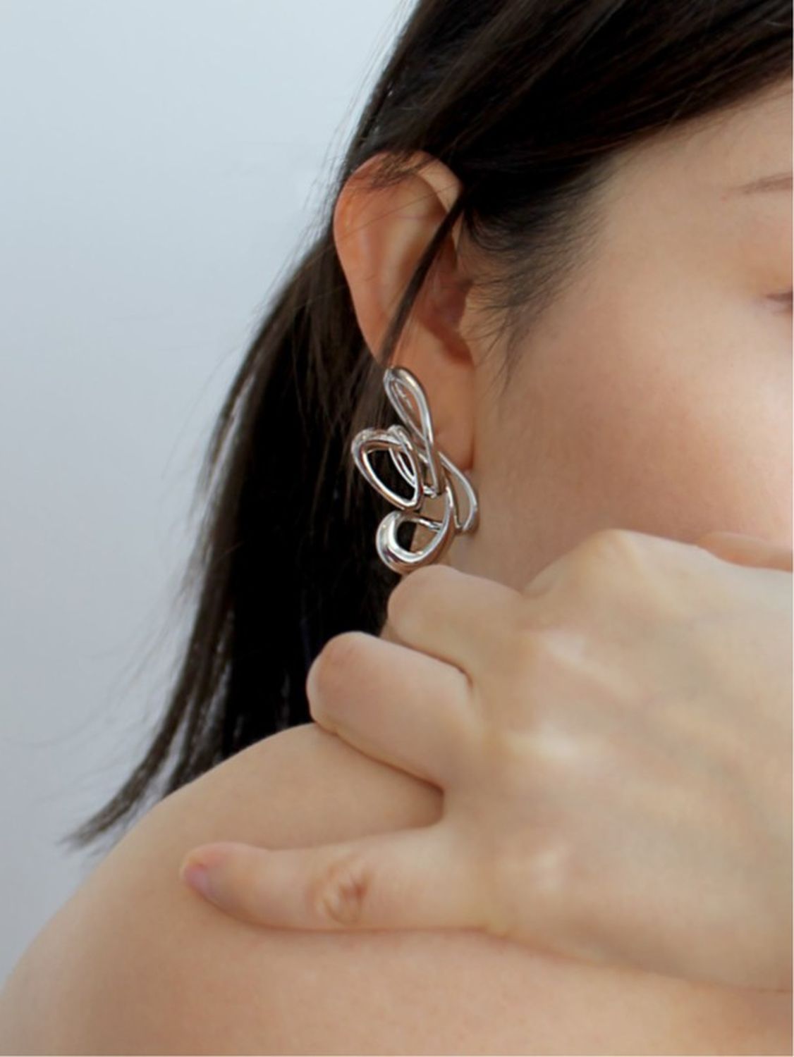 nood: Flicker Earrings – mirror Product Image 2 of 2