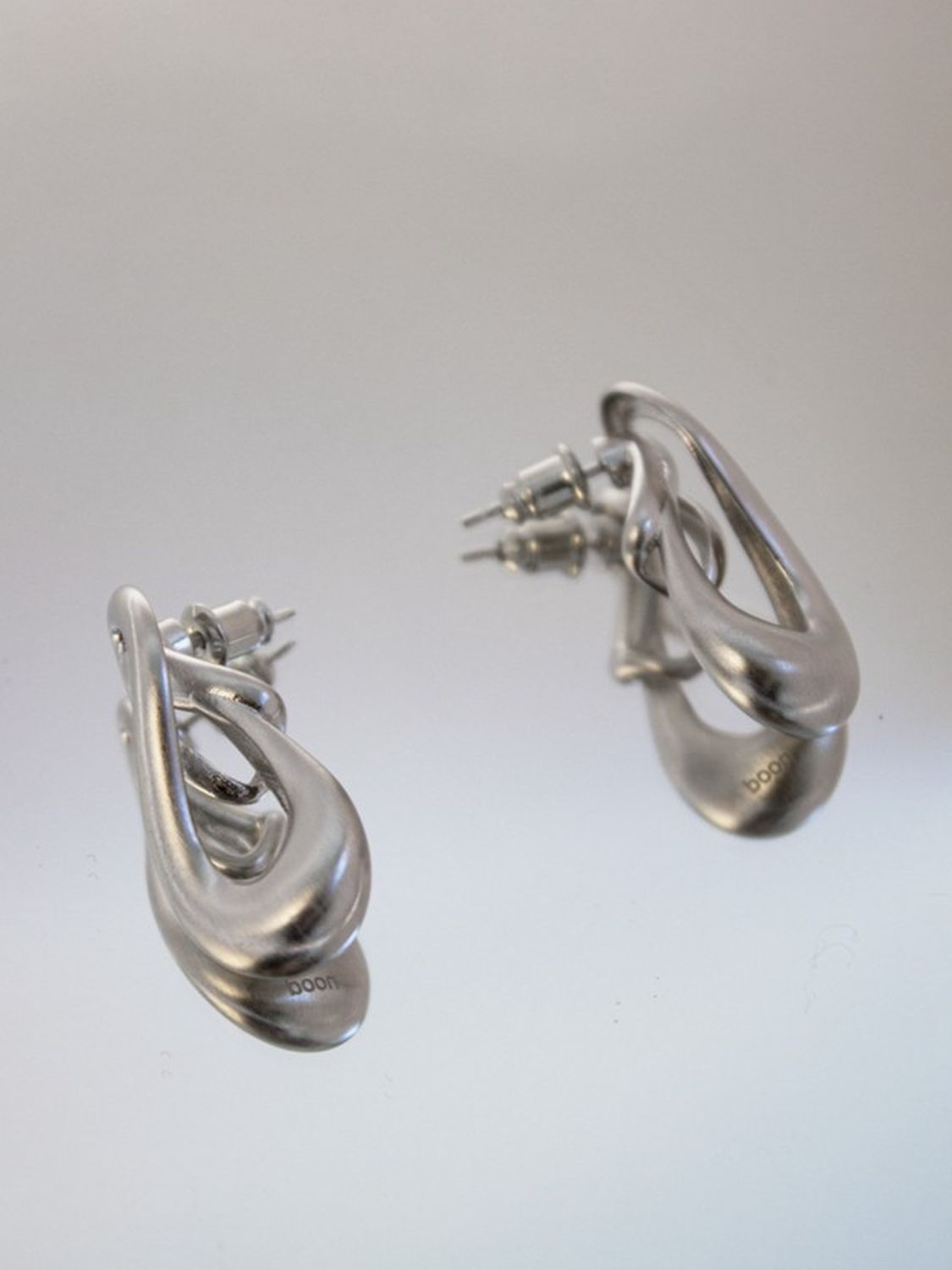 nood: Sea Snail Earrings – brushed Product Image 1 of 2
