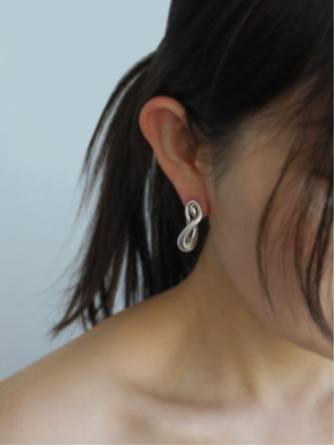 nood: Sea Snail Earrings – brushed Product Image 2 of 2