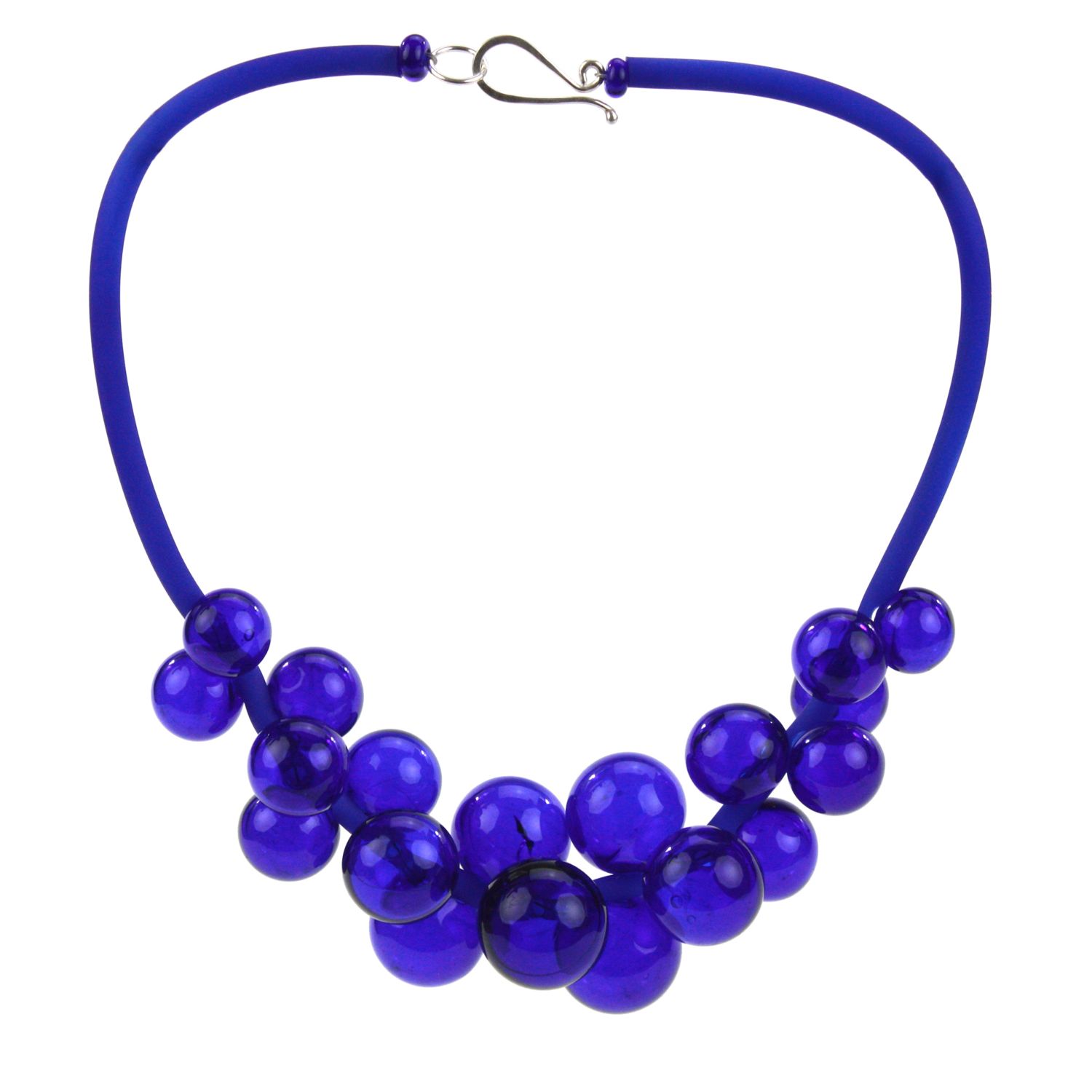 Alicia Niles: Chroma Bolla Necklace – Cobalt Product Image 1 of 3
