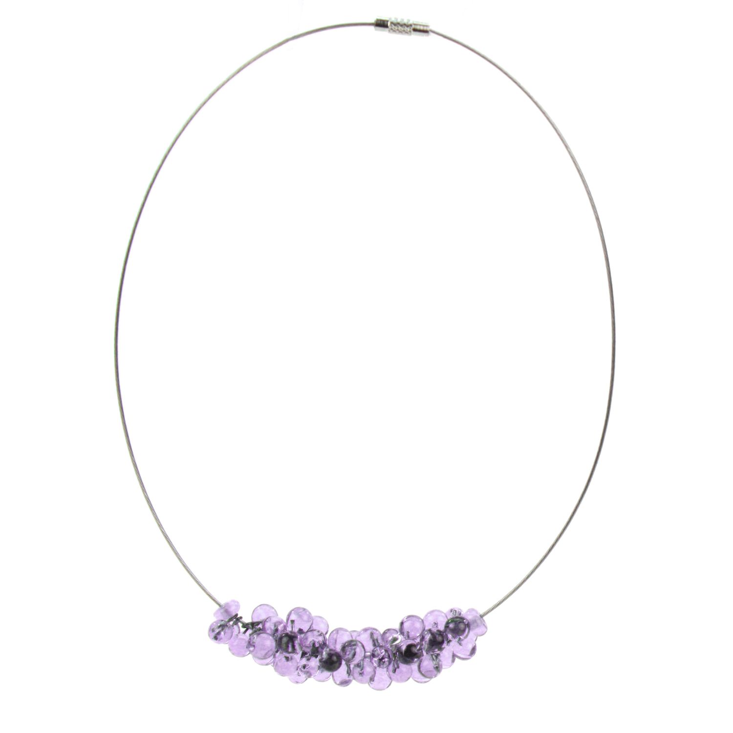 Alicia Niles: Petite Chroma Necklace – Purple/Blue Product Image 1 of 6