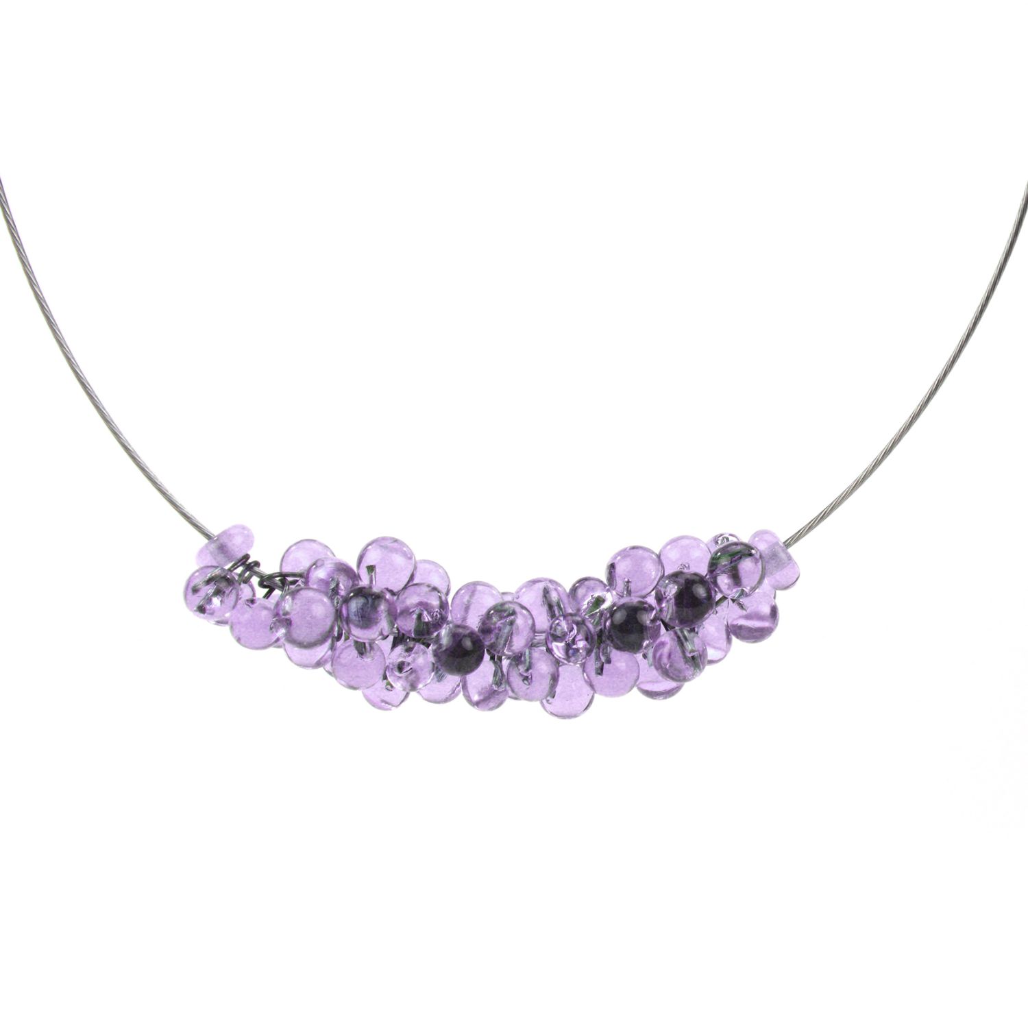 Alicia Niles: Petite Chroma Necklace – Purple/Blue Product Image 5 of 6