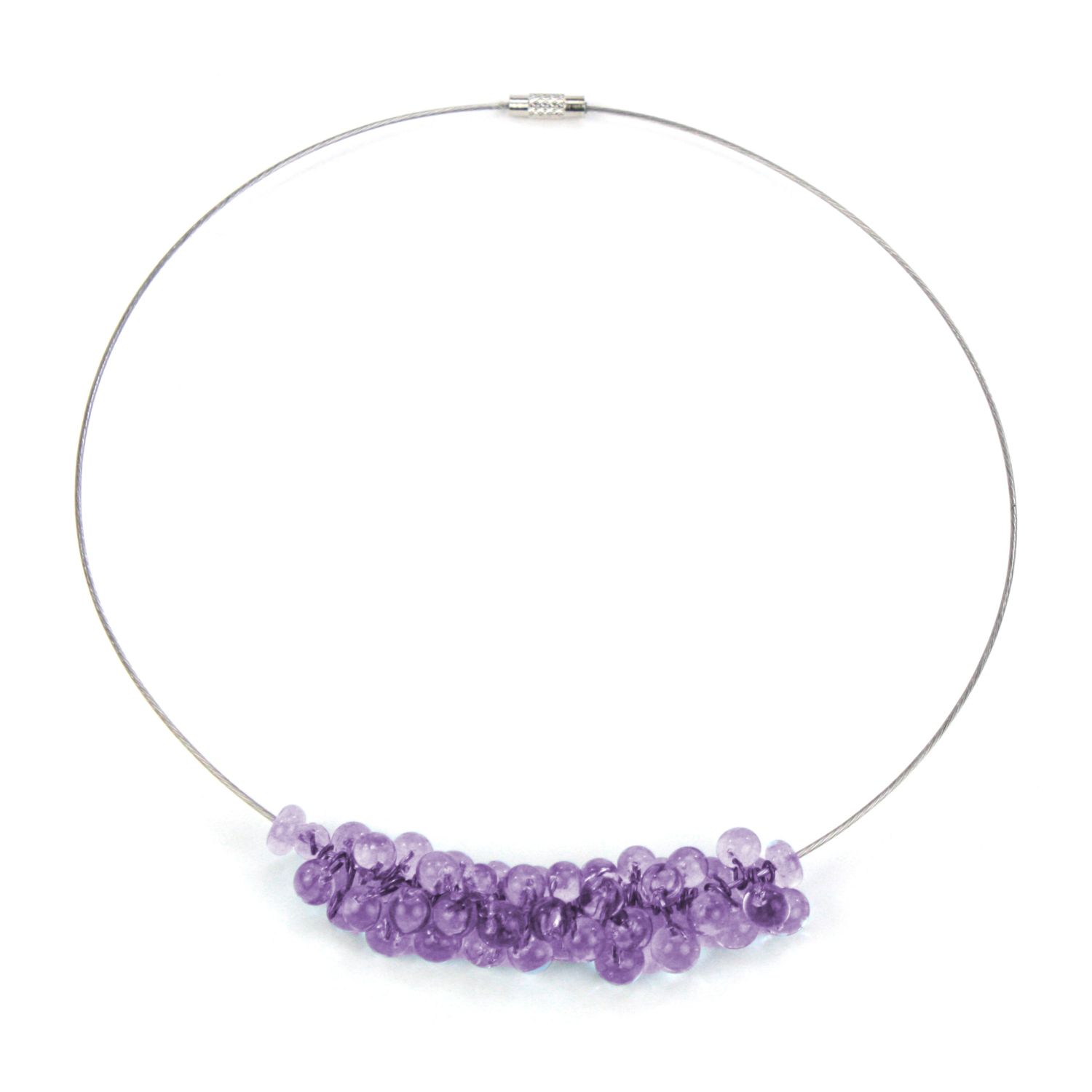 Alicia Niles: Petite Chroma Necklace – Purple/Blue Product Image 4 of 6