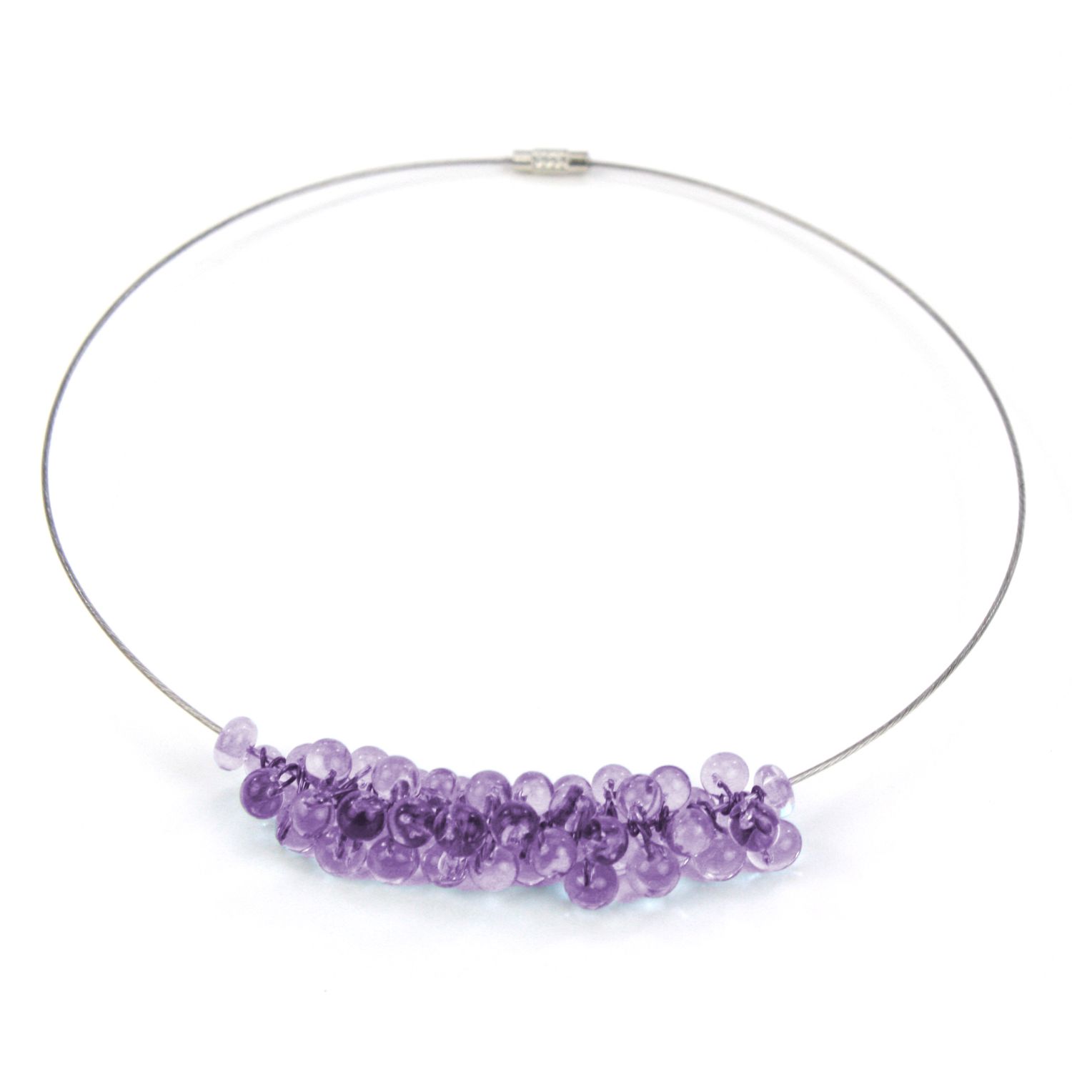 Alicia Niles: Petite Chroma Necklace – Purple/Blue Product Image 2 of 6