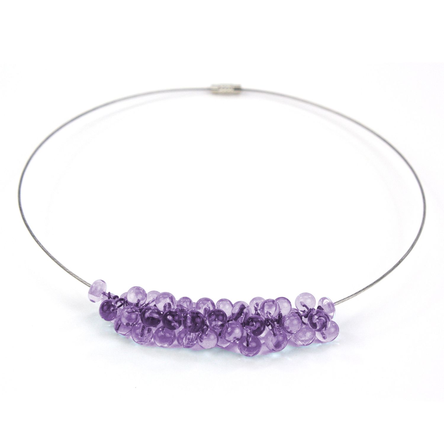 Alicia Niles: Petite Chroma Necklace – Purple/Blue Product Image 3 of 6