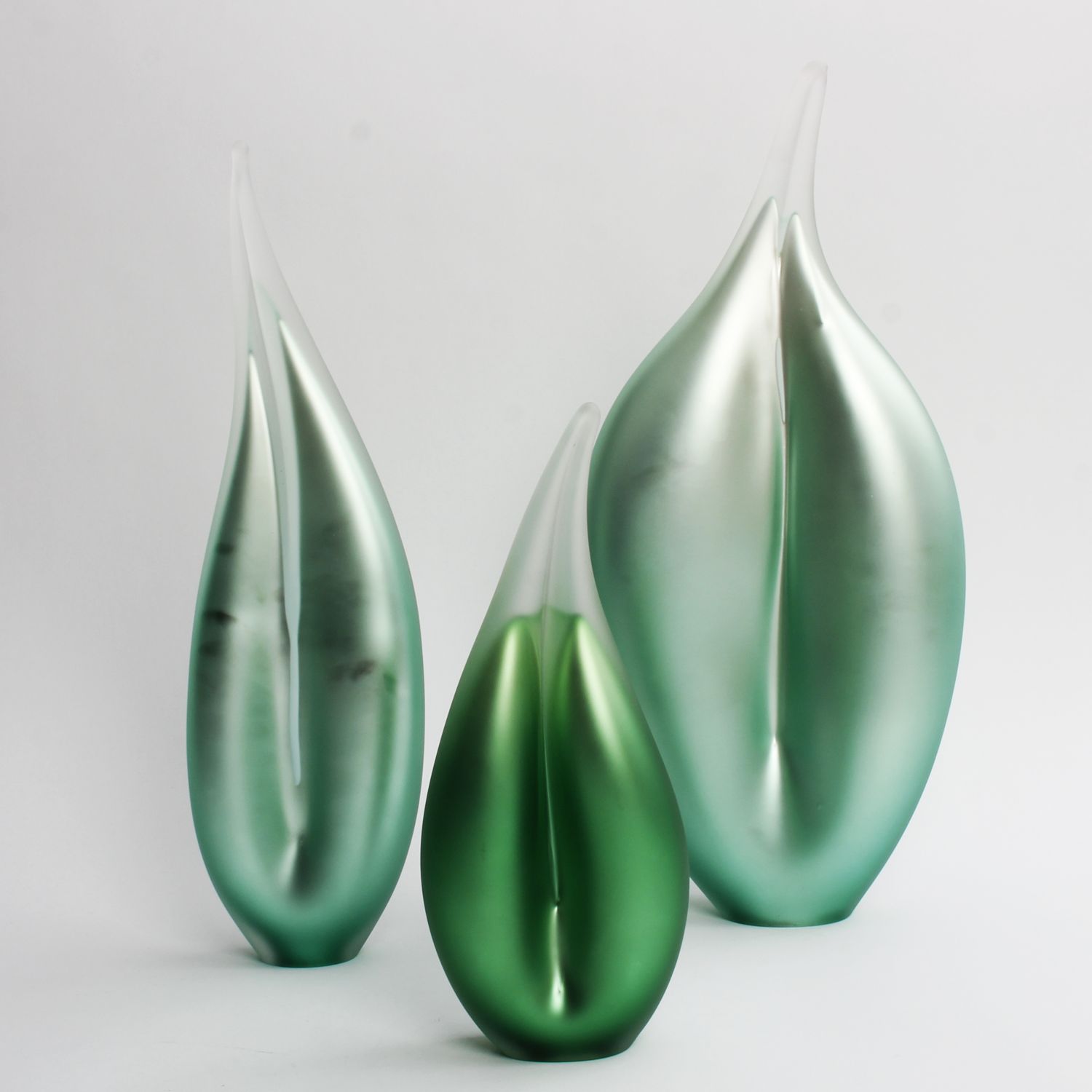 Soffi Studio: Large Green Flame Product Image 2 of 2