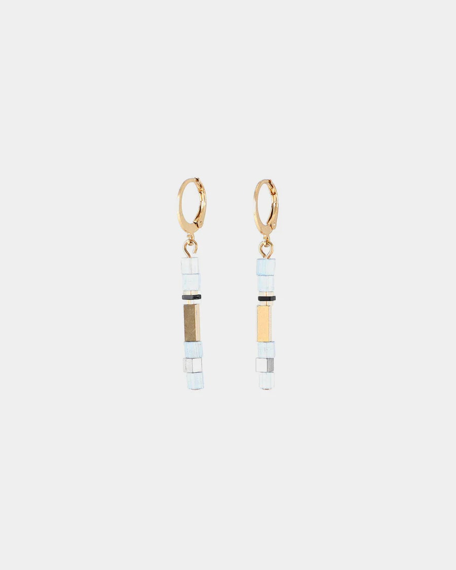 Anne-Marie Chagnon: Eoline Two-Tone Blue Earrings Product Image 2 of 2