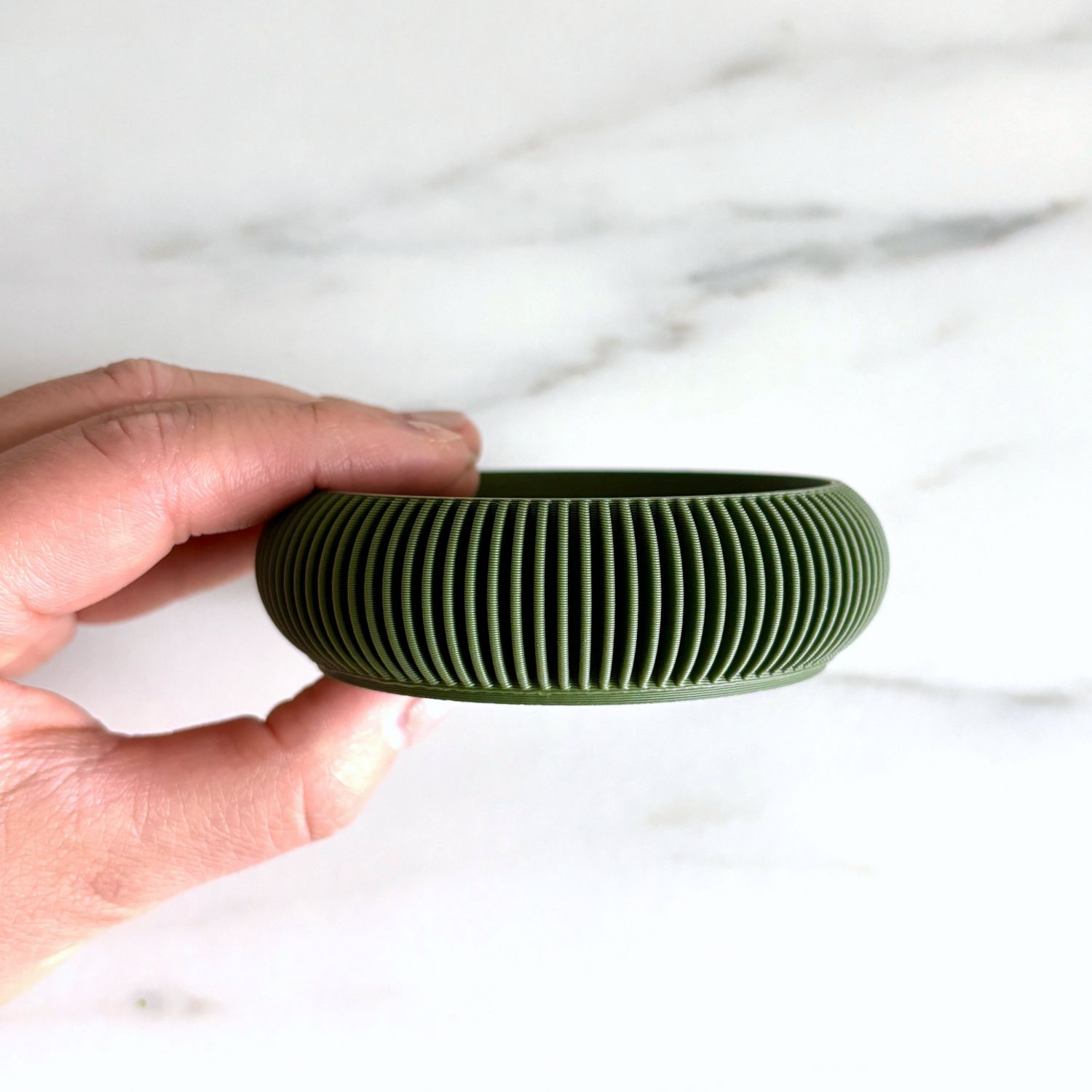 Sonnihaus Studio: CURV Small Catchall – Matcha Green Product Image 1 of 7