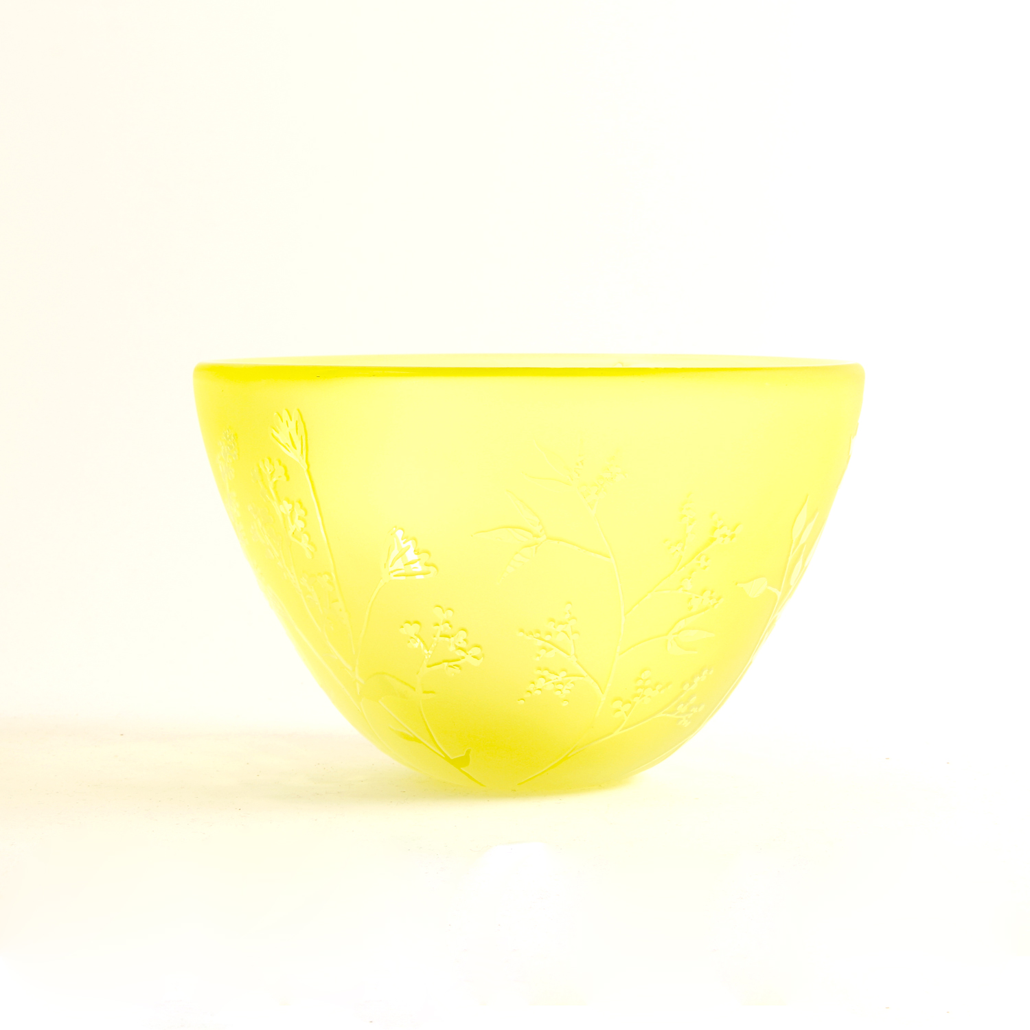 Carol Nesbitt: Yellow Bowl with Wildflowers Product Image 1 of 4