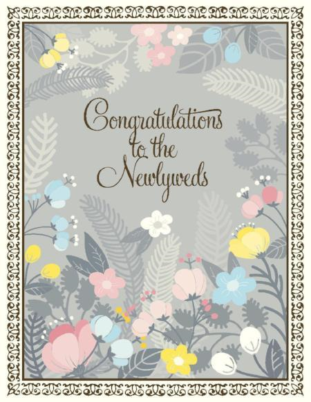 Yellow Bird Paper Greetings – Newlyweds Wedding Product Image 1 of 1