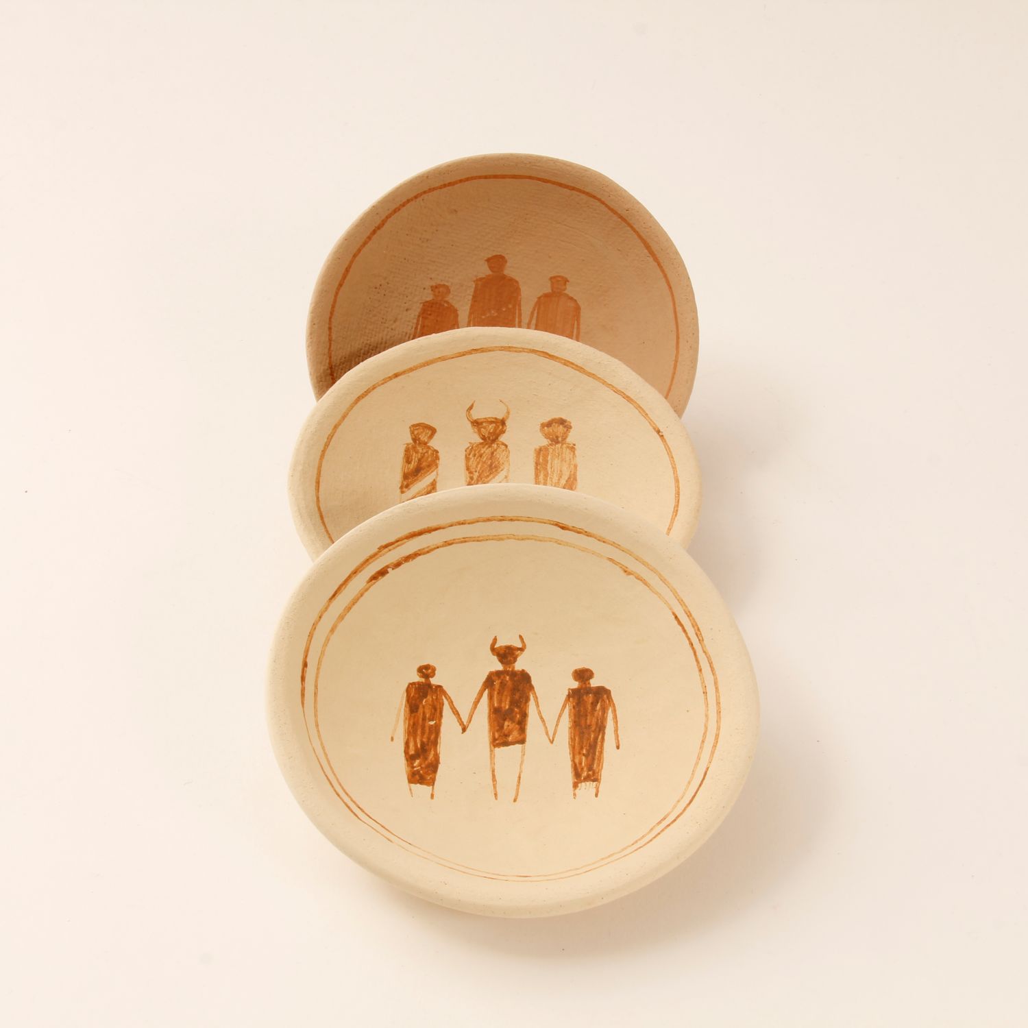 David Migwans: Assorted Family Bowl with Three Figures (Each sold separately) Product Image 1 of 2