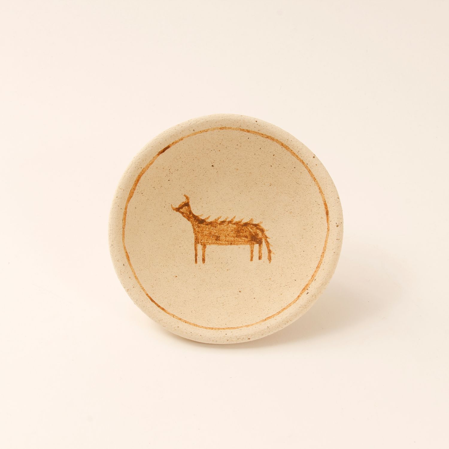 David Migwans: Dancing Deer Bowl Product Image 1 of 1