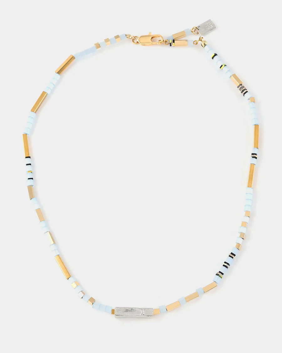 Anne-Marie Chagnon: Ondina Two-Tone Blue Necklace Product Image 1 of 3