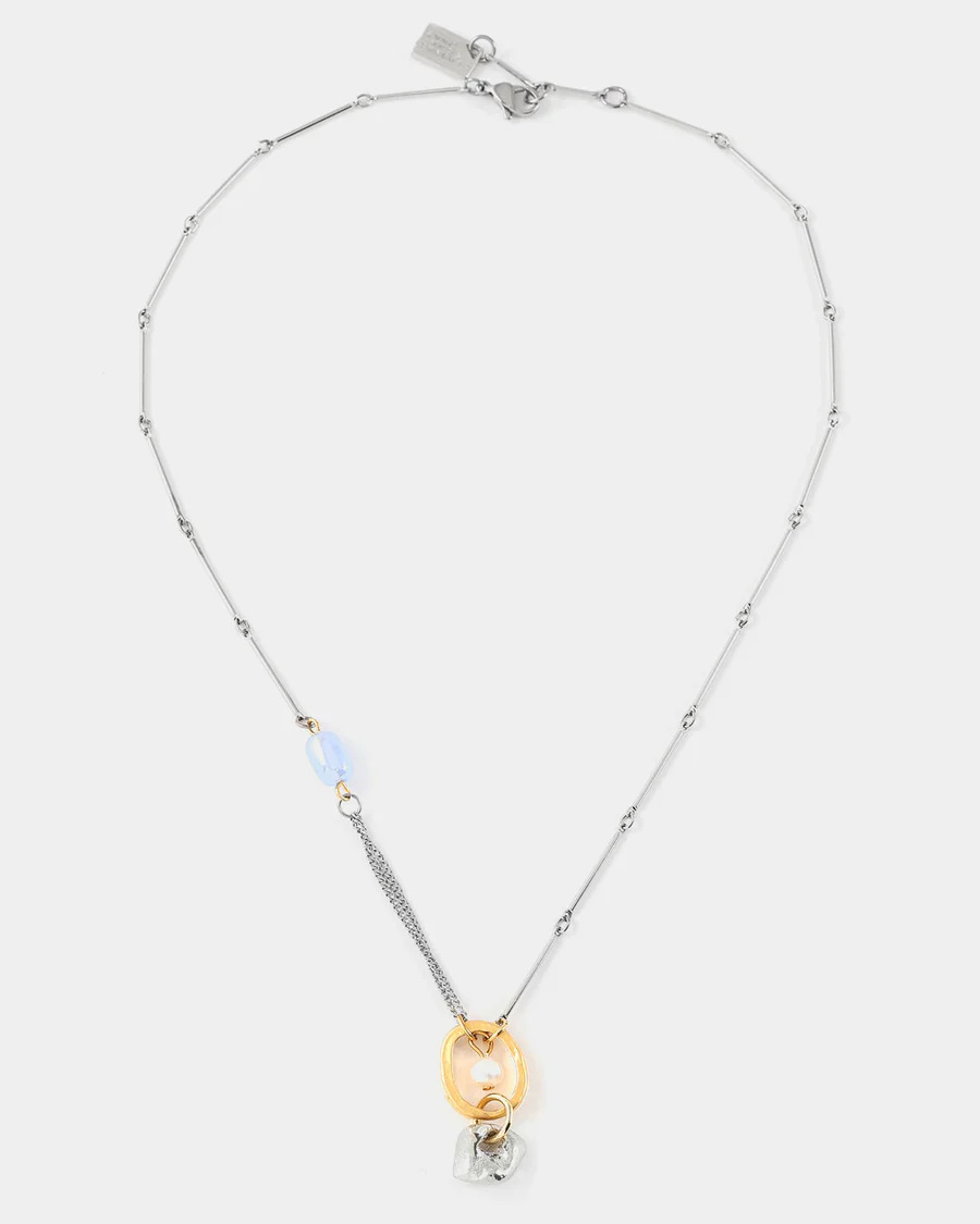 Anne-Marie Chagnon: Drosera Two-Tone Blue Necklace Product Image 1 of 3