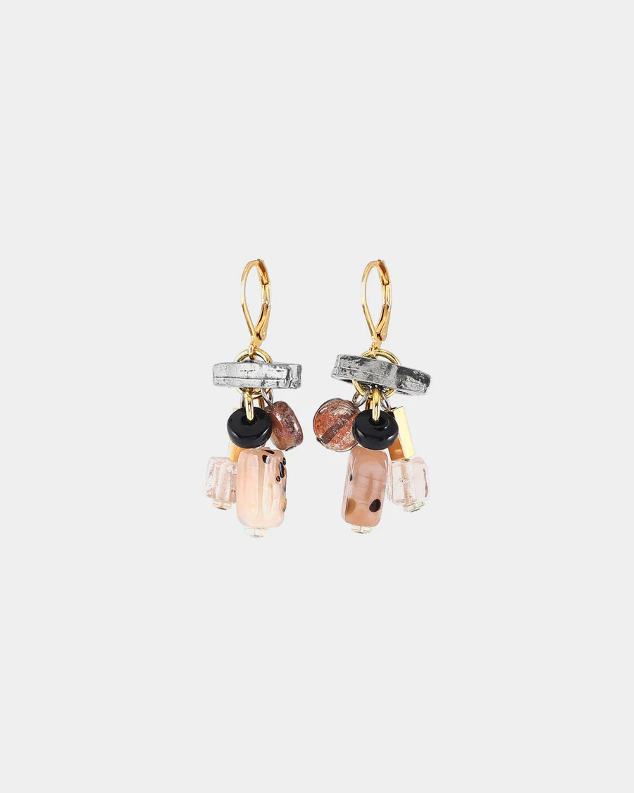 Anne-Marie Chagnon: Juncus Two-Tone & Neapolitan Earrings Product Image 2 of 2