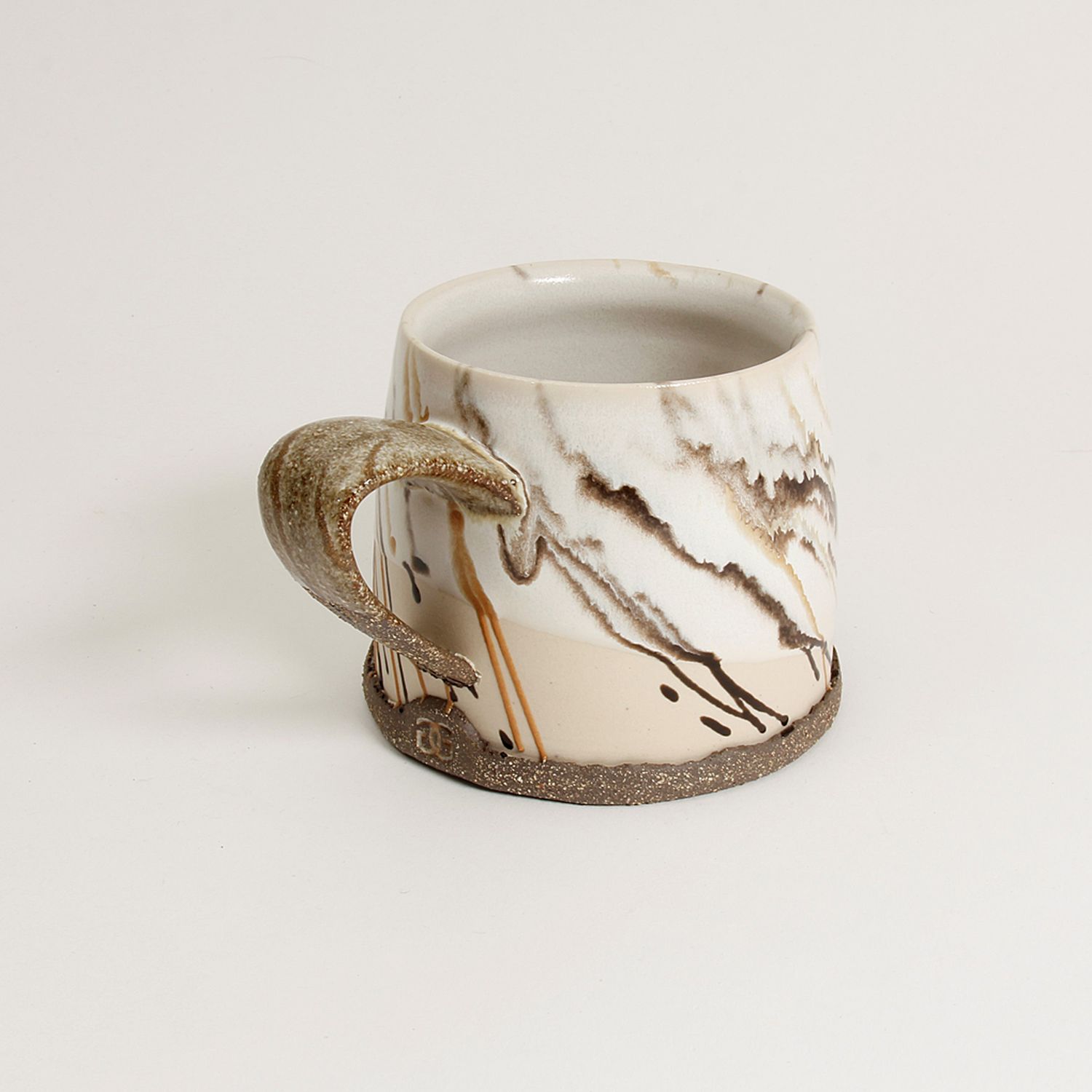 Gracia Isabel Gomez: “Cafe con Leche” White Chocolate Mug Product Image 7 of 7