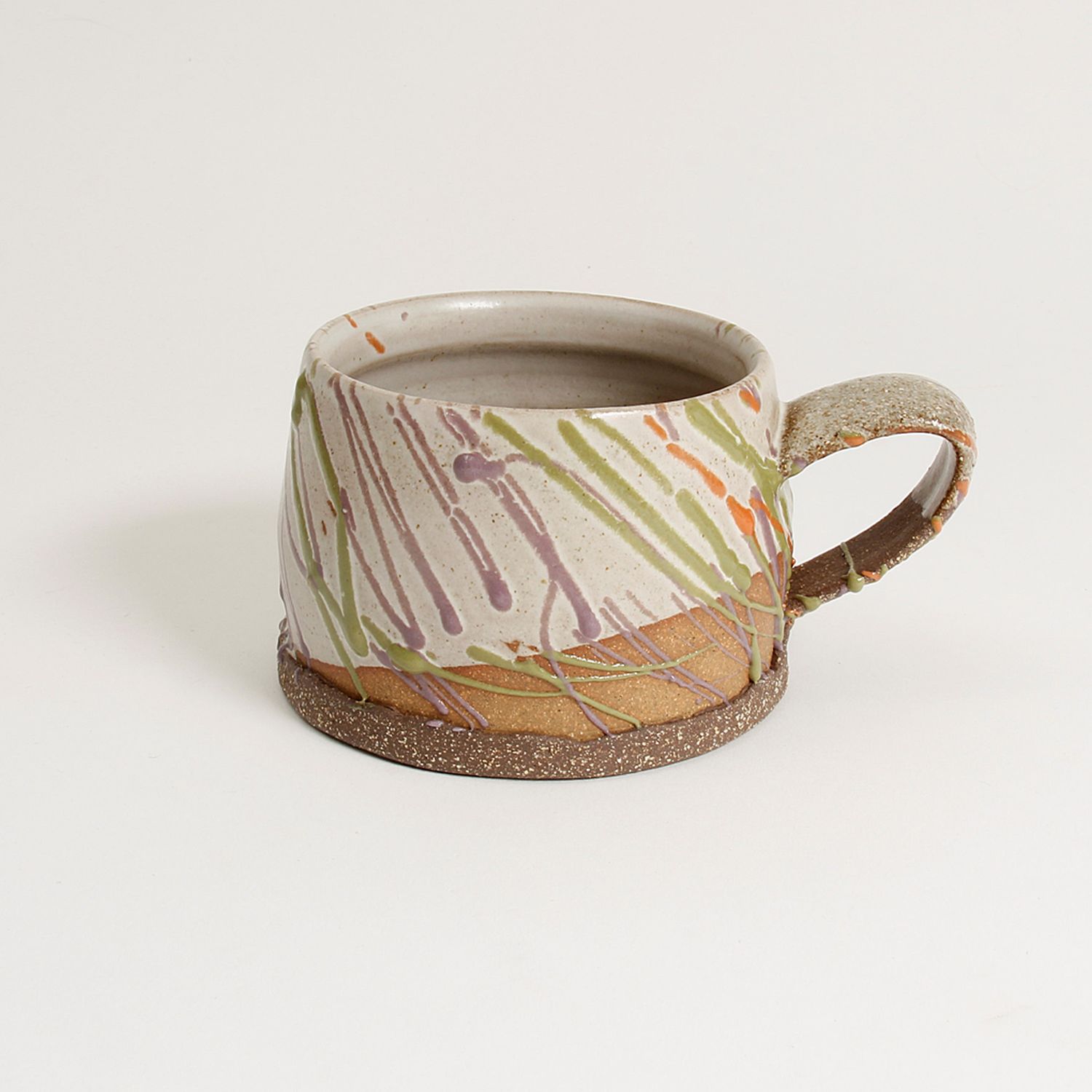 Gracia Isabel Gomez: “Tealicious” Brown Chocolate Mug with Colours Product Image 1 of 6