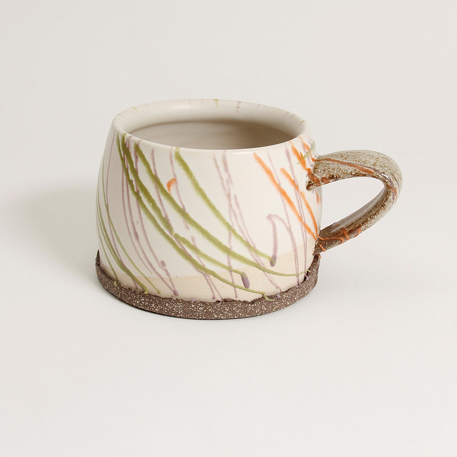 Gracia Isabel Gomez: “Tealicious” White Chocolate Mug with Colours Product Image 1 of 7