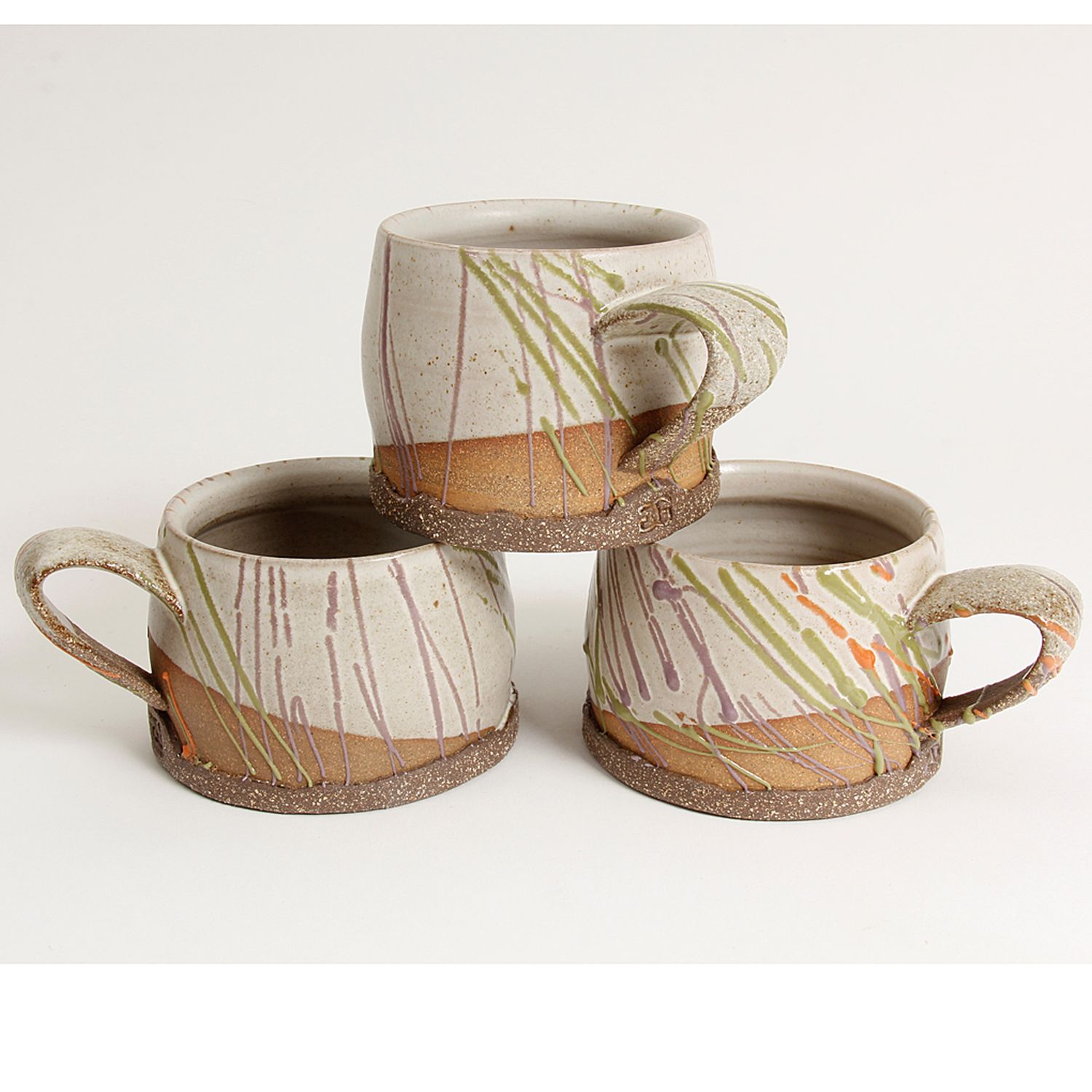 Gracia Isabel Gomez: “Tealicious” Brown Chocolate Mug with Colours Product Image 4 of 6