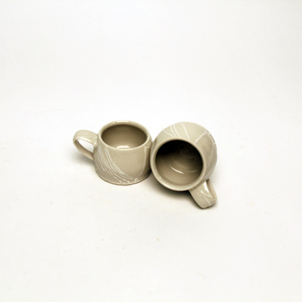 Gracia Isabel Gomez Cantoya: Small white mug Product Image 2 of 2