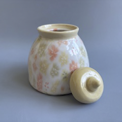 Eiko Maeda: Yellow Lidded Jar Product Image 2 of 2