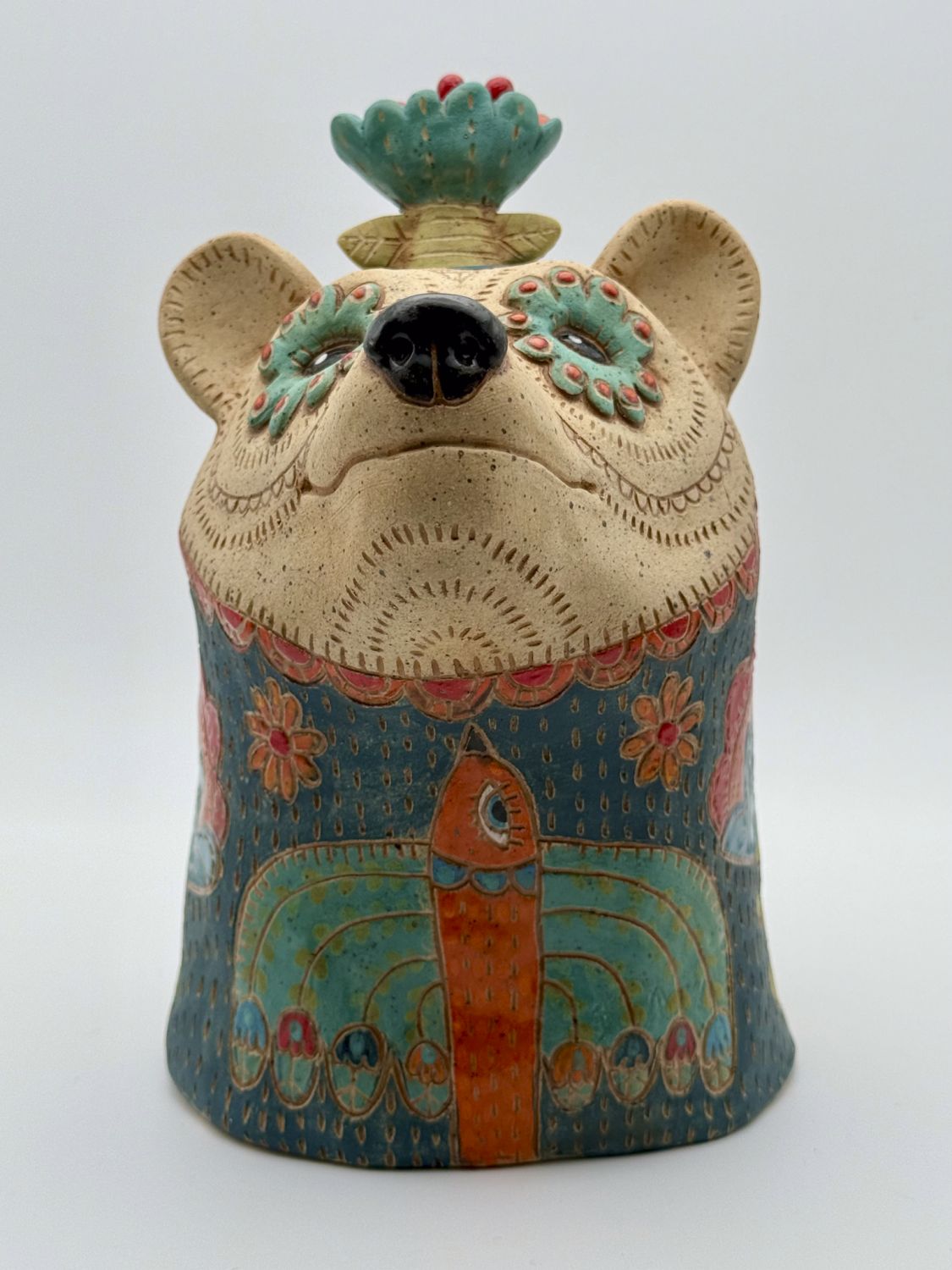 Kerri Jerome: Bear in the Garden Sculpture Product Image 8 of 8